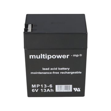 Multipower Multipower Blei-Akku MP13-6 Pb 6V / 13Ah Bleiakkus