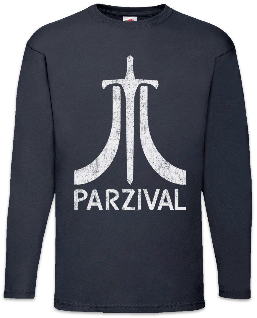 Langarmshirt Parzival Langarm T-ShirtRPG Dungeons Role Game Play Dragons Chracter