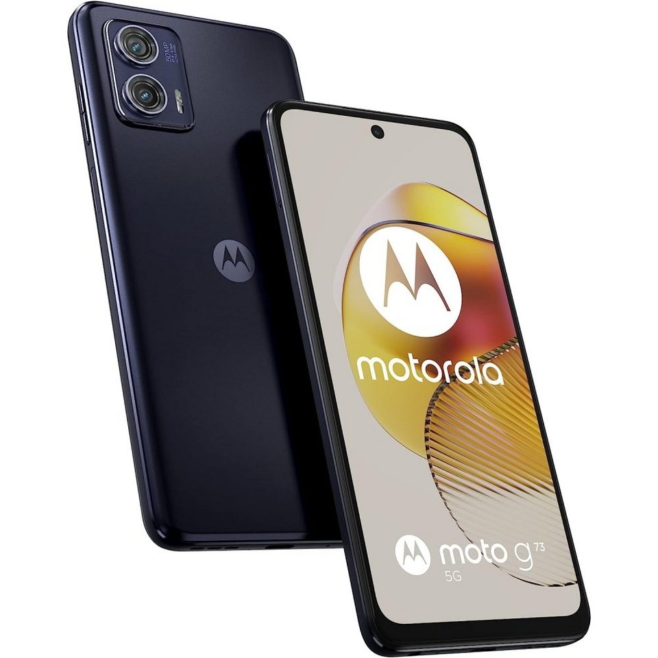 Motorola XT2237-2 Moto G73 5G 256 GB / 8 GB - Smartphone - midnight blue  Smartphone (6,5 Zoll, 256 GB Speicherplatz)