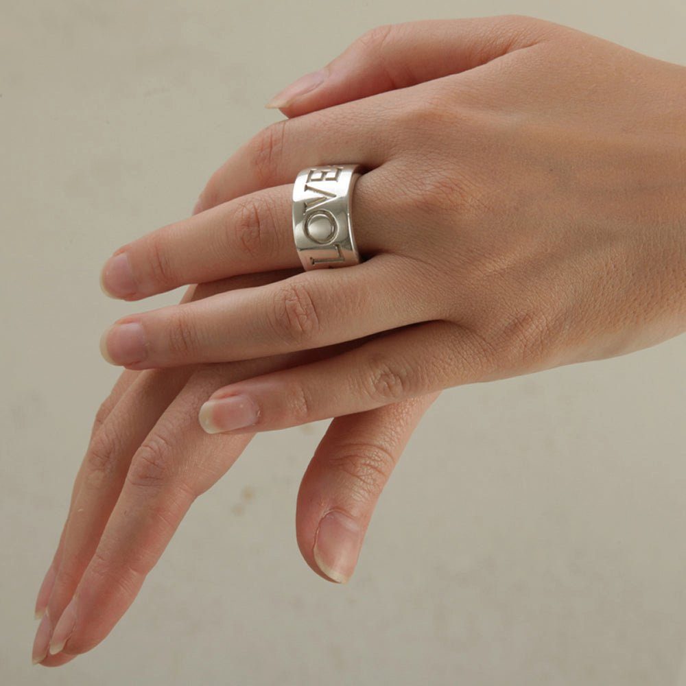 SKIELKA DESIGNSCHMUCK Silberring Silber Ring "Trust günstig online kaufen
