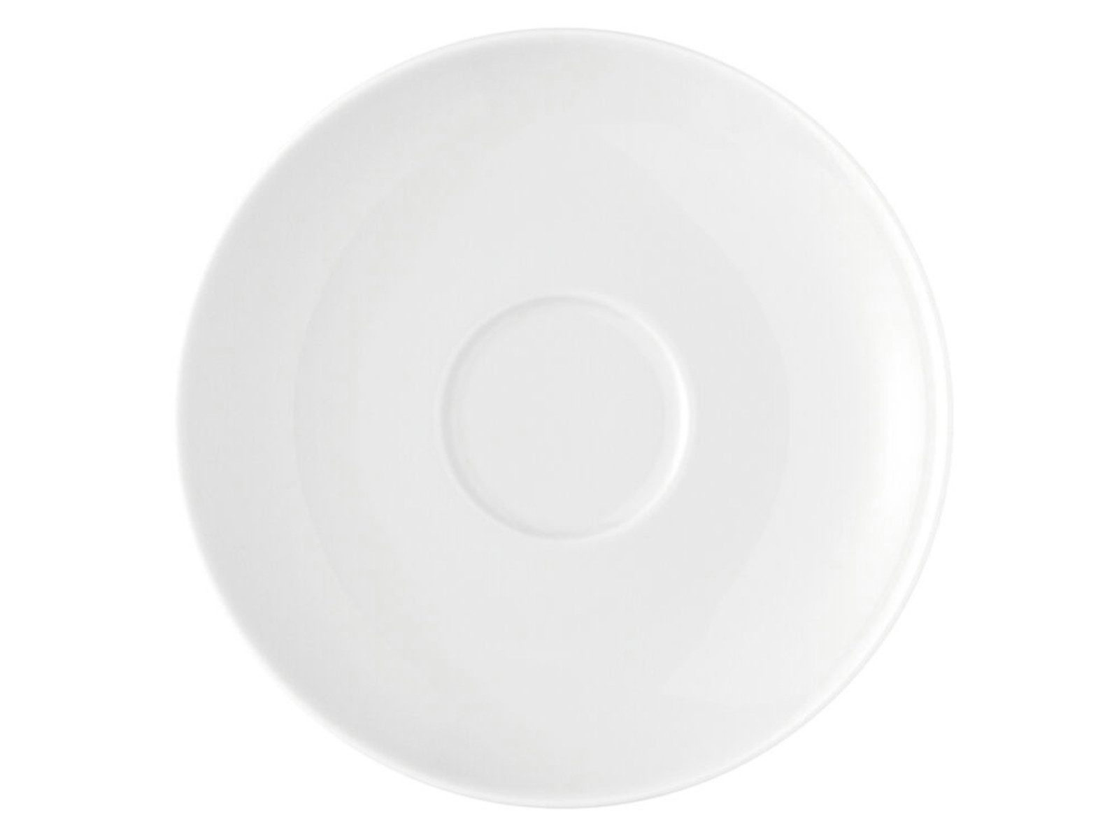 Rosenthal Untertasse Moon Weiss Suppen-Untertasse 16,5 cm, Untertasse