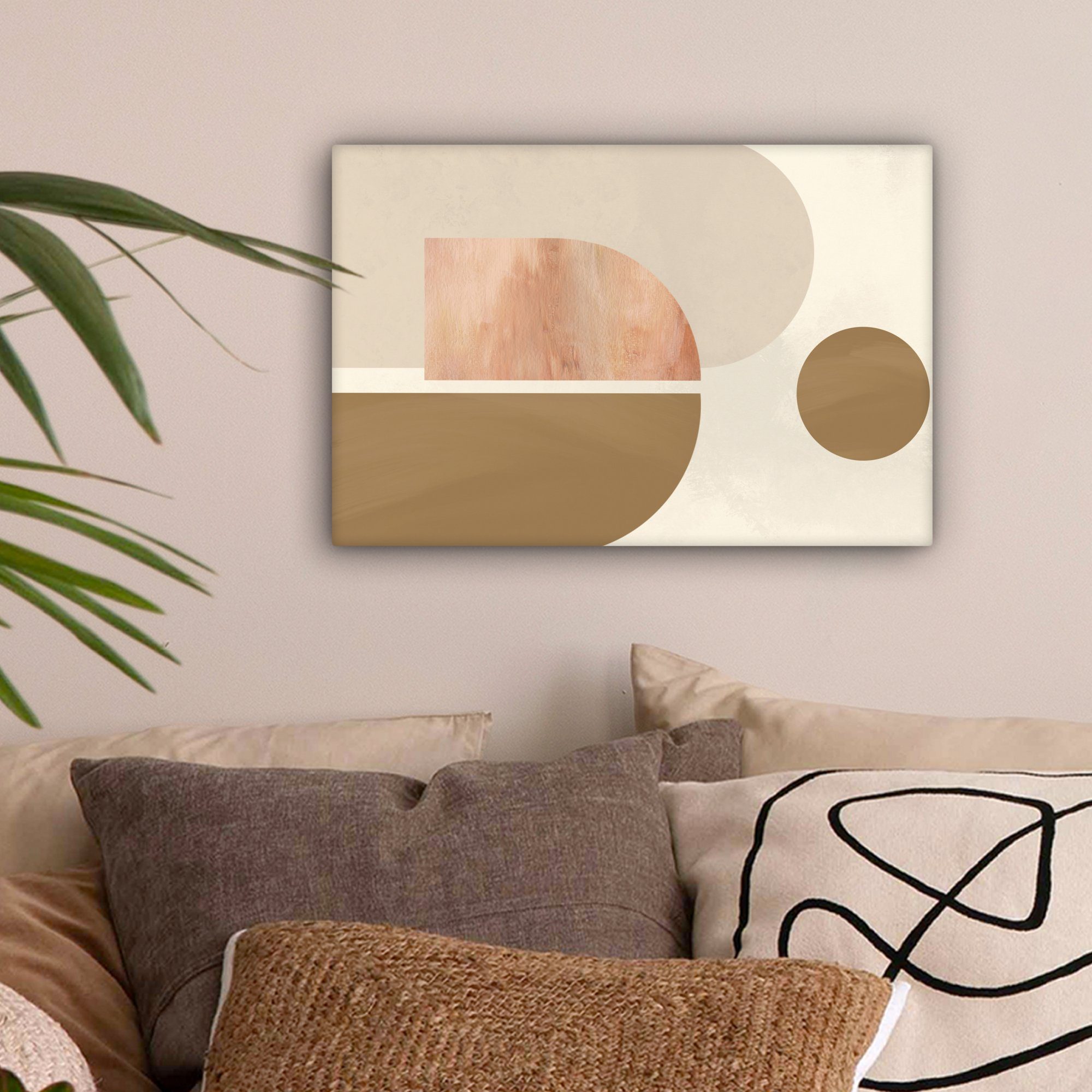 OneMillionCanvasses® Leinwandbild Rosa - Design - günstig online kaufen