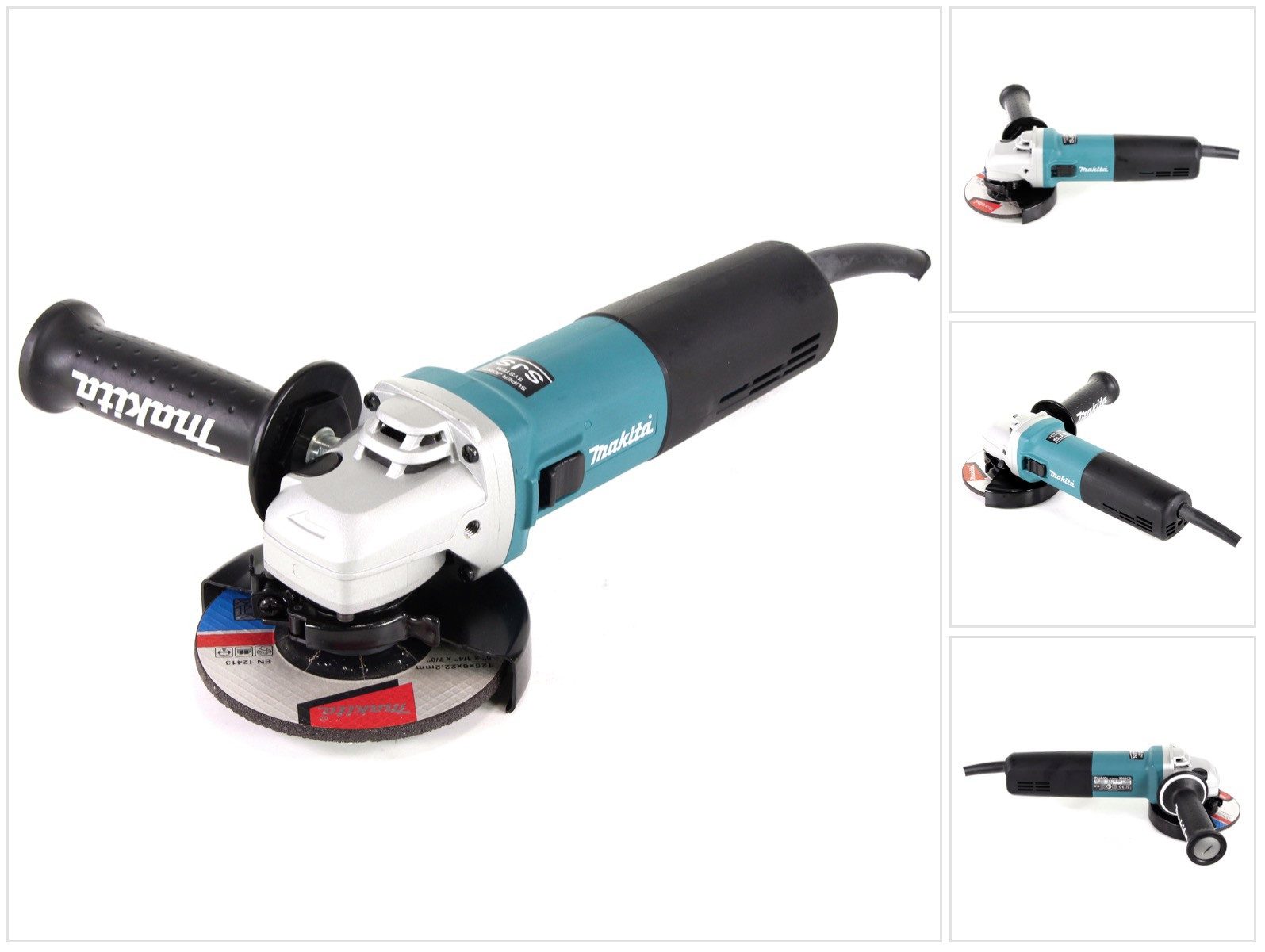 Makita Угловая шлифовальная машина 9565 CR 1400W 125mm Угловая шлифовальная машина