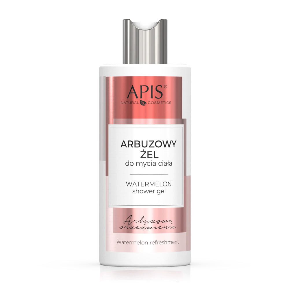 Apis Natural Cosmetics Körpergel APIS WATERMELON REFRESHMENT, Wassermelonen-Körperwaschgel, 300 ml