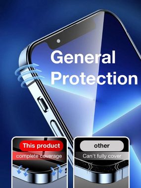 Protectorking Schutzfolie 2x 9H Panzerhartglas für iPhone 15 Pro Max 3D KLAR Displayglas Schutzg, (2-Stück), Displayschutzglas, Schutzglas Echtglas Tempered 9H Härte HD-KLAR