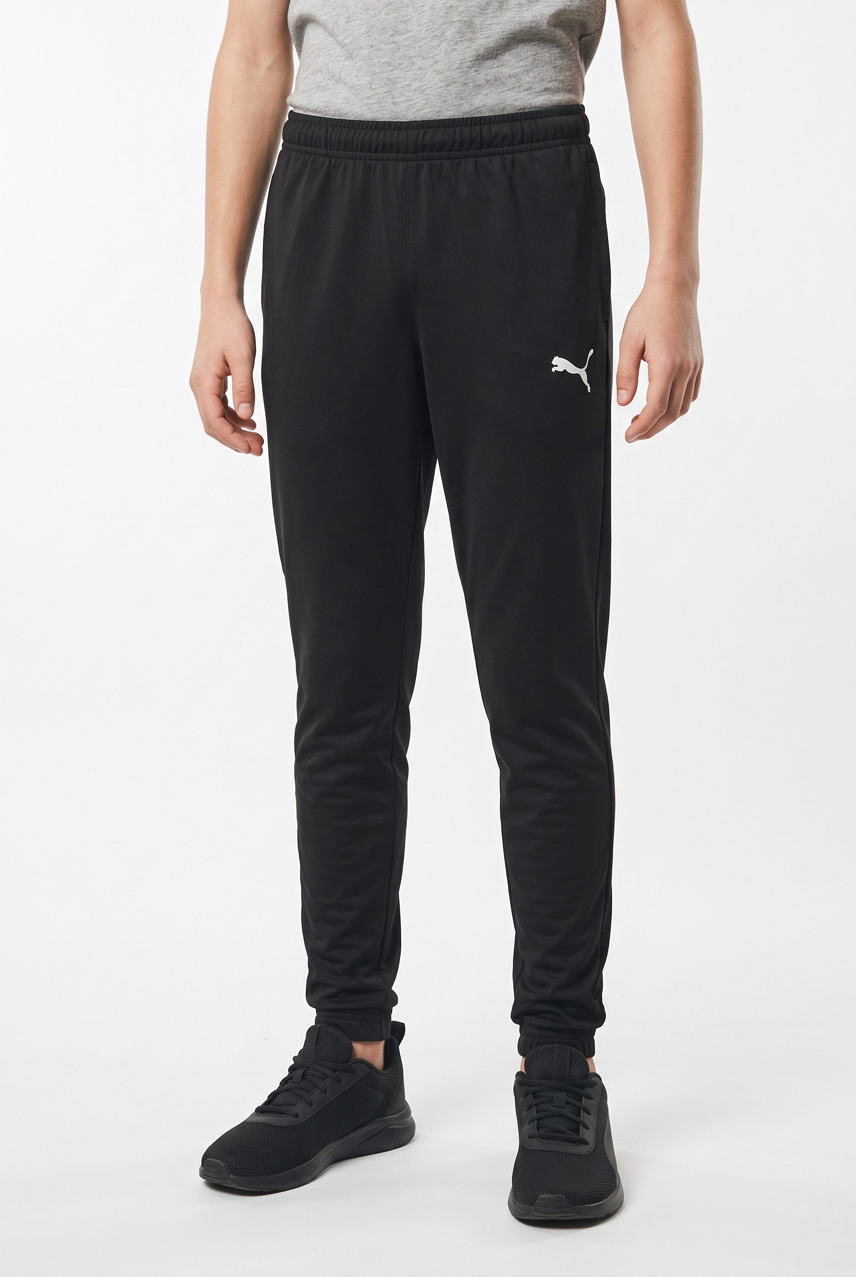 PUMA Trainingshose TEAMRISE POLY TRAINING PANTS JR Regular Fit, für intensive Einheiten und sportliche Aktivitäten
