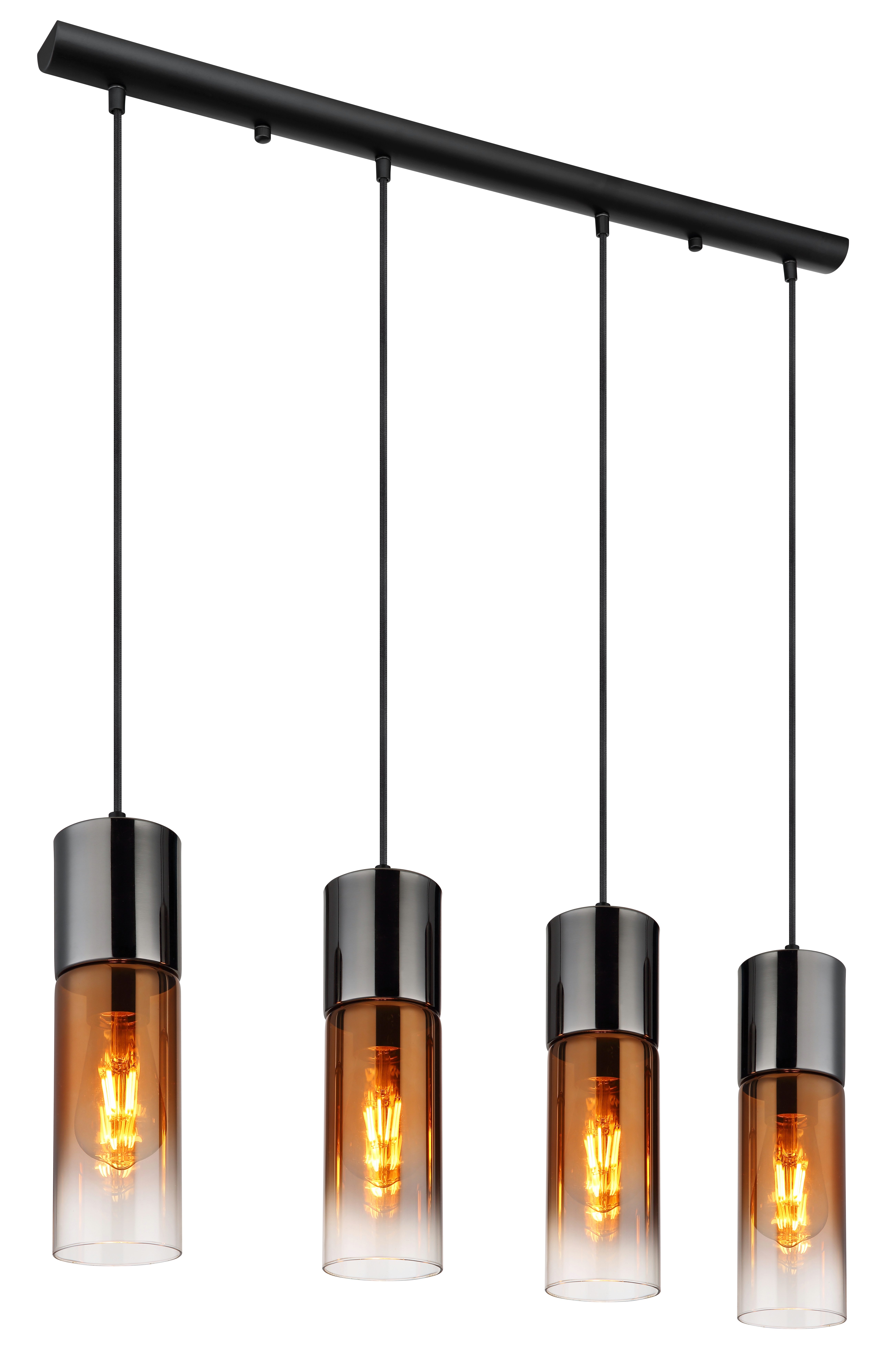 GLOBO LIGHTING Hängeleuchte ANNIKA, ohne Leuchtmittel, Hängelampe Esszimmer-Leuchte Esstischleuchte Wohnzimmer