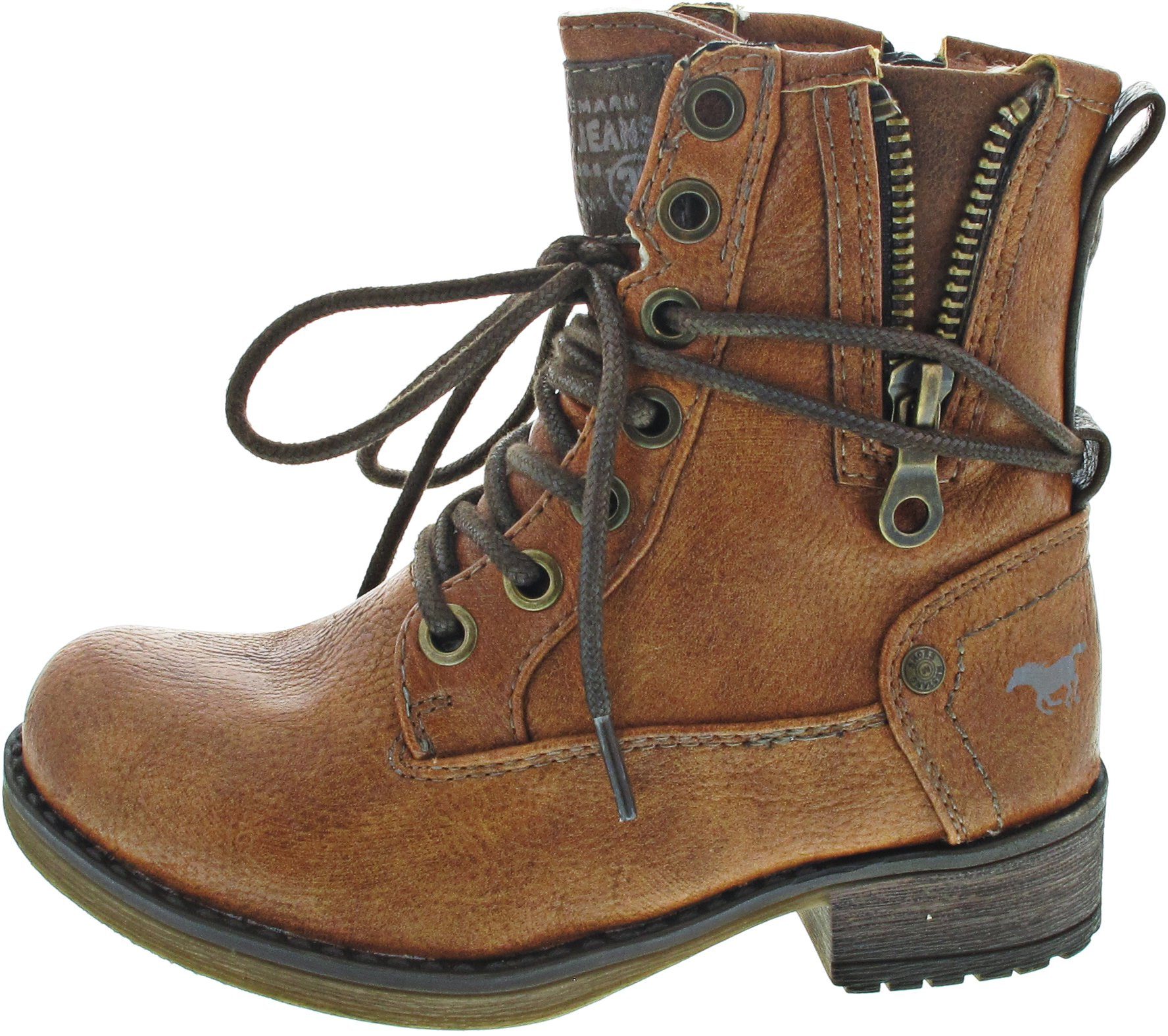 MUSTANG Schnürstiefelette