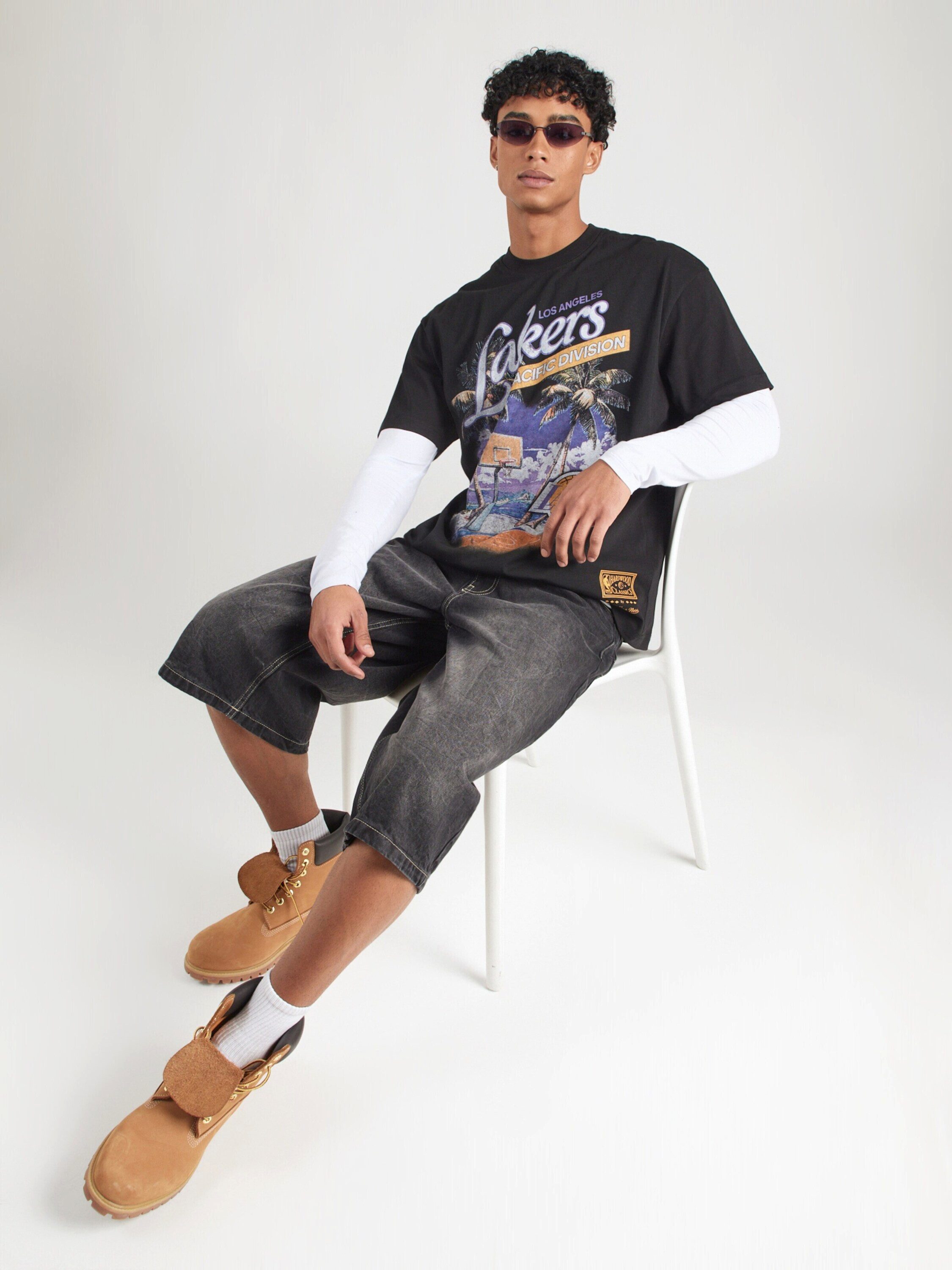 Mitchell & Ness T-Shirt NBA PARADISO LOS ANGELES LAKERS (1-tlg)