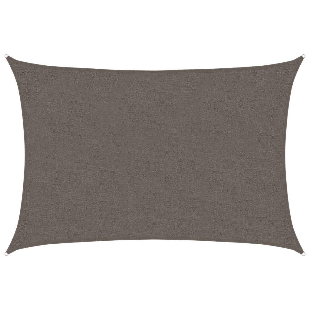 vidaXL Sonnensegel Sonnensegel 160 g/m² Anthrazit günstig online kaufen