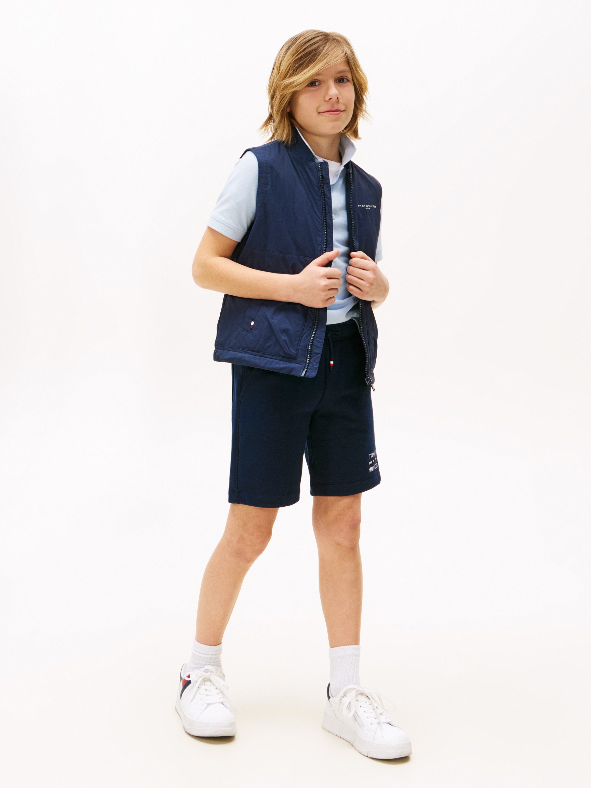 Tommy Hilfiger Sweatshorts TOMMY FLAG HILFIGER SWEATSHORT mit Logo – Bild 3 von 5