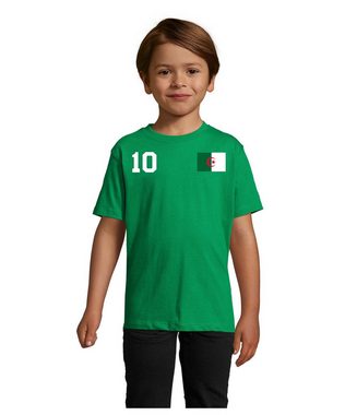 Blondie & Brownie T-Shirt Kinder Algerien Algeria Sport Trikot Fußball Weltmeister WM Afrika