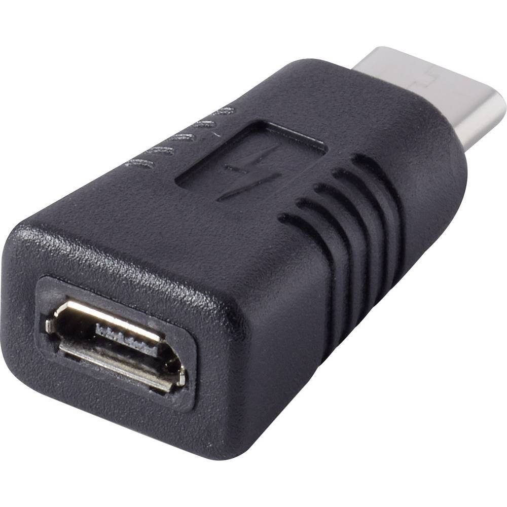 USB 2 Adapter USB Type-C™ Stecker/micro-B-Buchse USB-Adapter