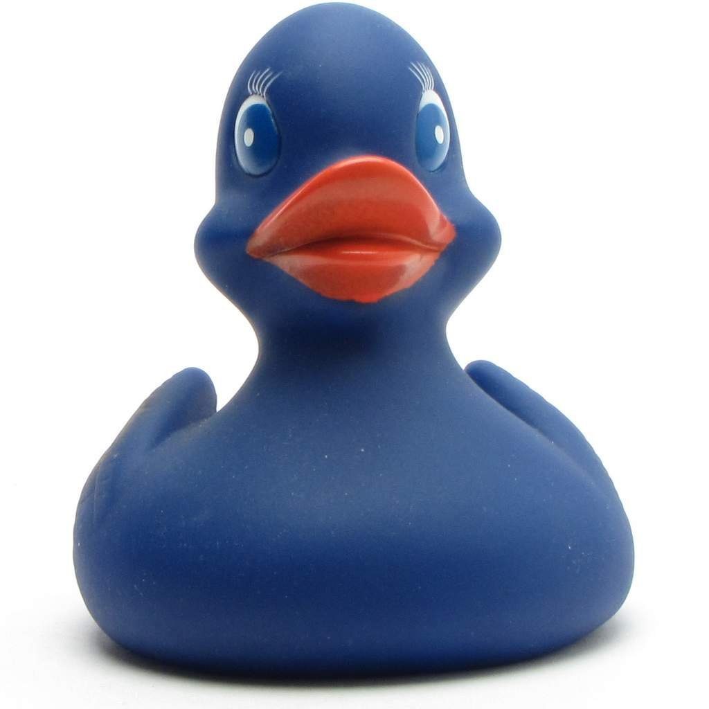 Duckshop Badespielzeug Quietscheentchen Klare - blau - cm 10