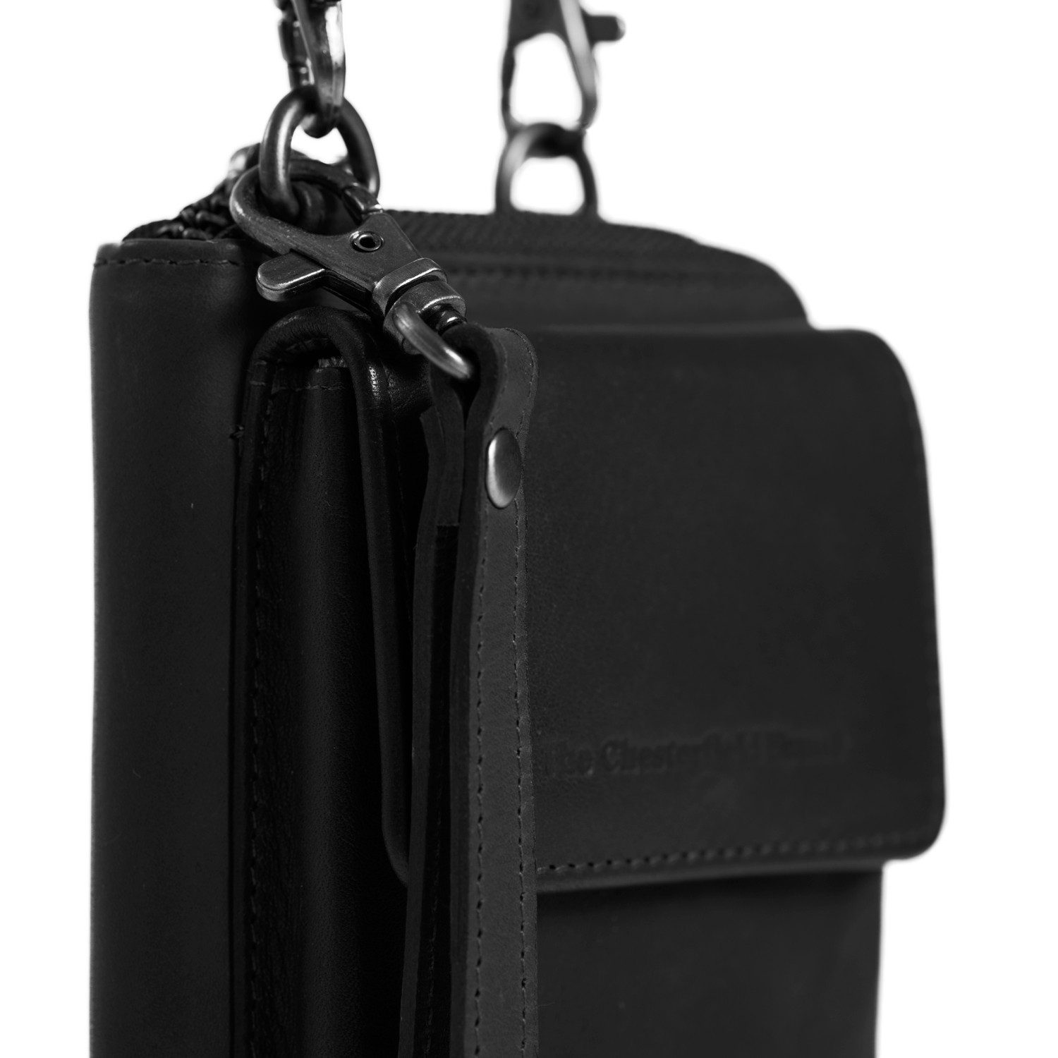 The Chesterfield Brand Handytasche Malaga Geldbörse (1-tlg), Wax Pull up Leder