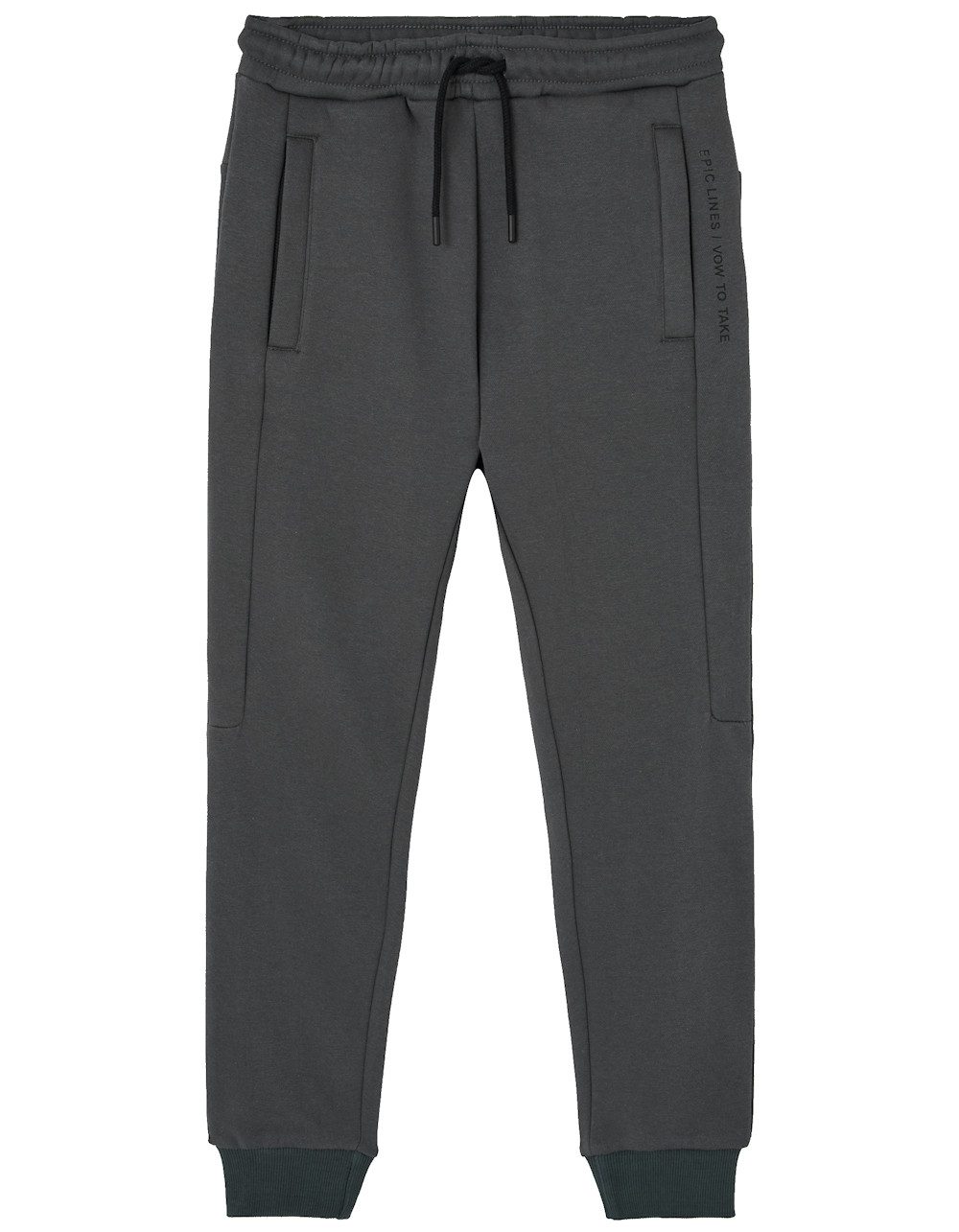 LOSAN Jogginghose Losan Jungen Jogginghose Sweathose angeraut dark grey (1-tlg., kein Set)