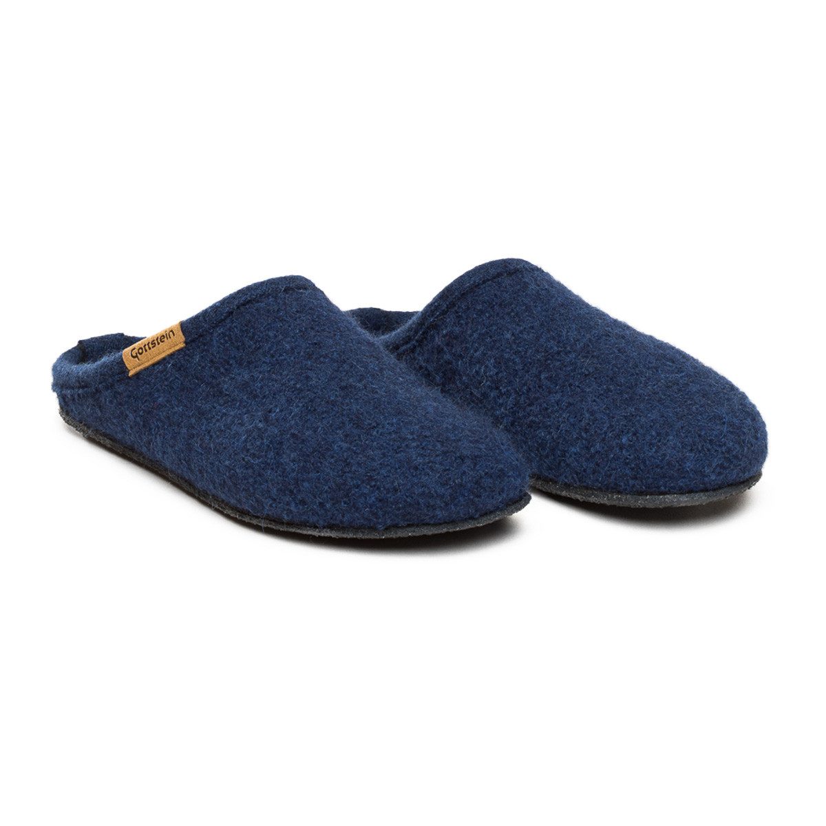 Gottstein Alpine Light Pantoffel Pantoffeln - Aus reiner Schurwolle, Weiche Borte aus feinem Strick