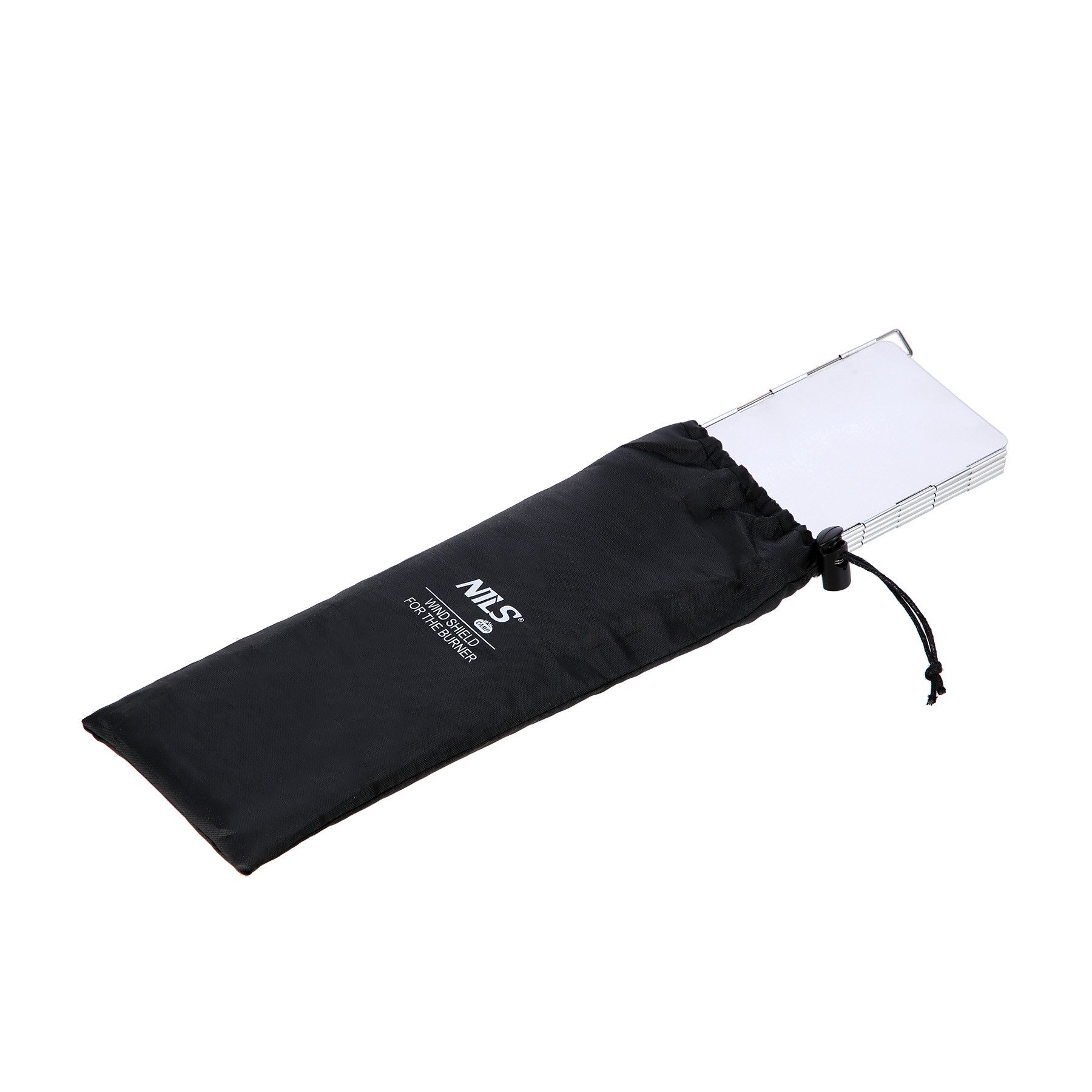 NILS CAMP Grill-Windschutz NC1745 Camping Windschutz für Campingkocher Aluminium 8 Paneele (Packung) – Bild 5 von 5