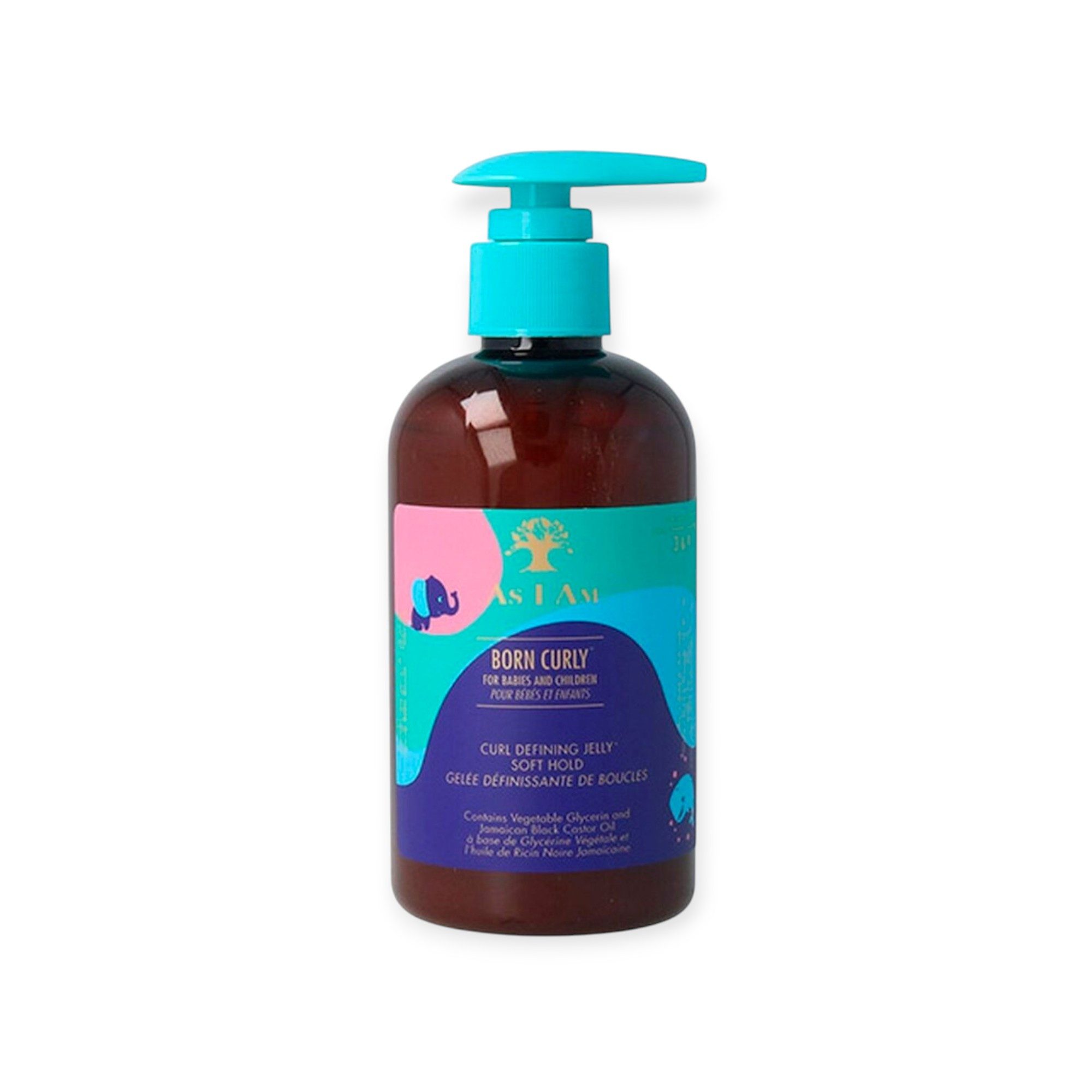 Fair & White Paris Styling-Creme Curl Defining Jelly, Tränenfreie Formel – besonders sanft zu Kinderaugen.
