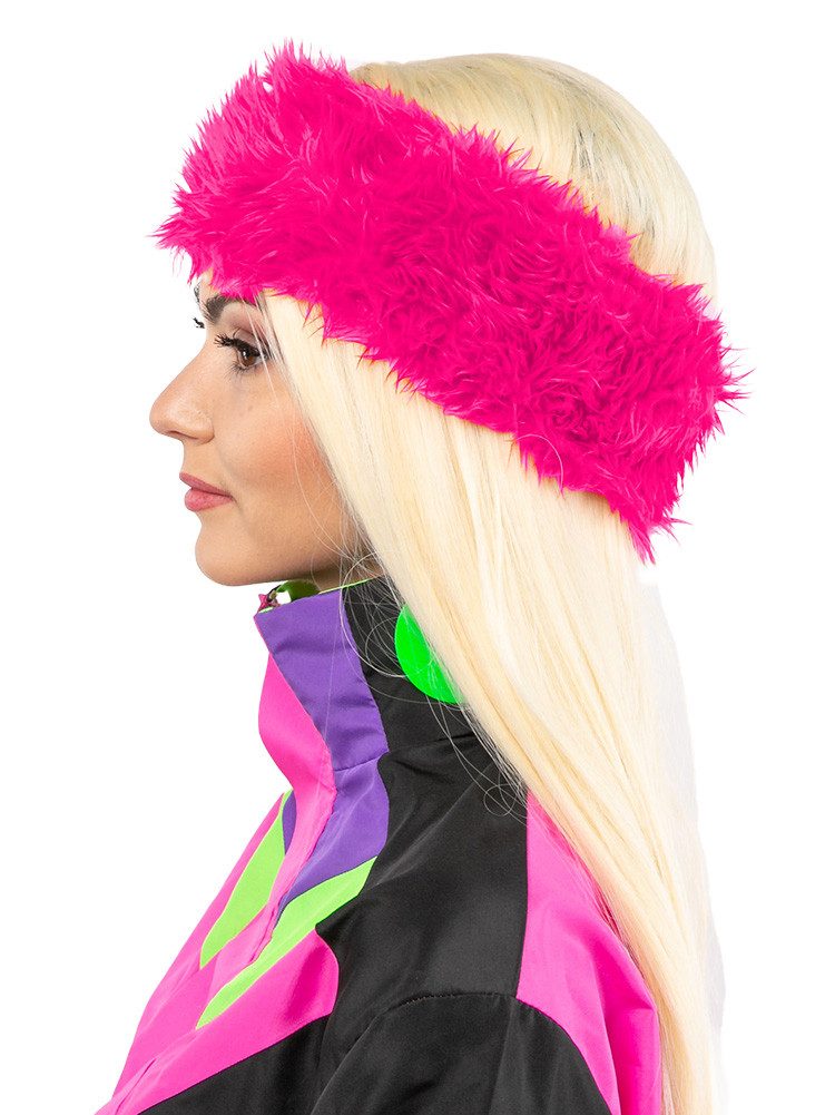Orlob Kostüm Stirnband Fell pink günstig online kaufen