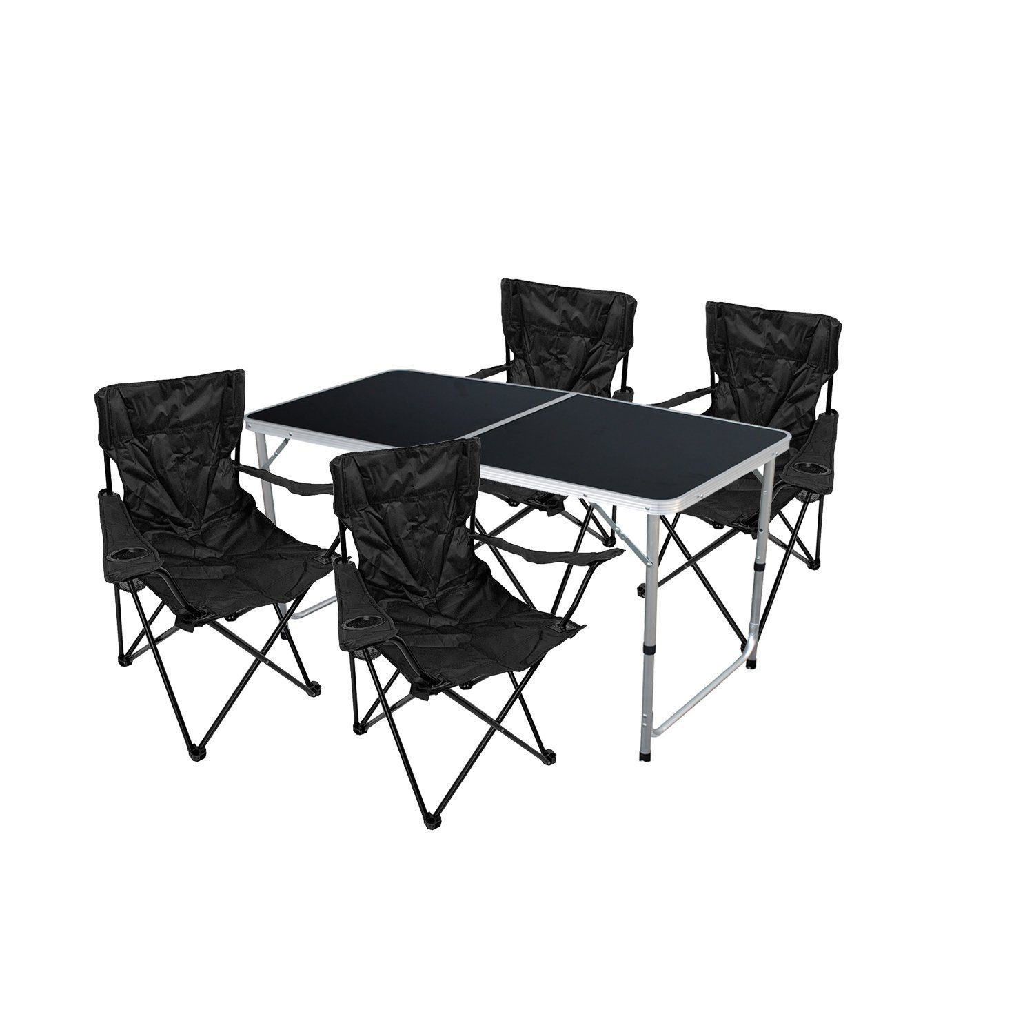 Mojawo Essgruppe 5-teiliges Campingmöbel Set Tisch günstig online kaufen