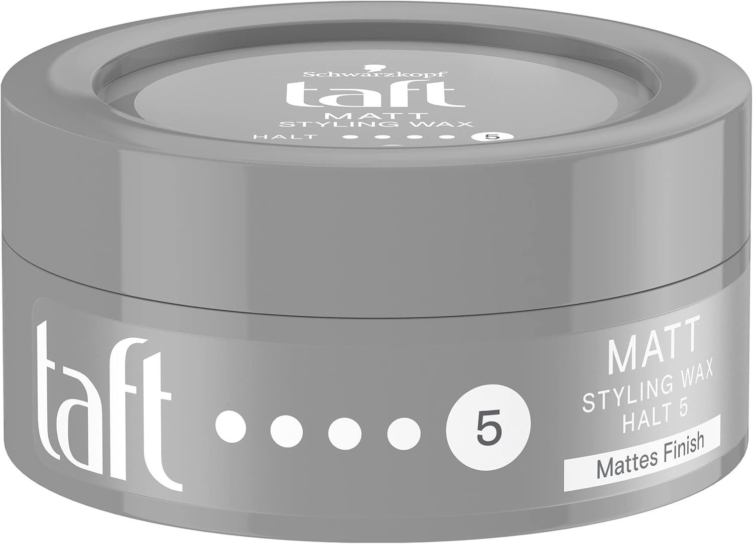 Styling-Creme Schwarzkopf taft Matt Styling Wax 75ml Haarwachs Halt 5 für langanhalt
