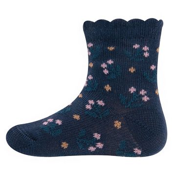 Ewers Socken Socken Blümchen (4-Paar)