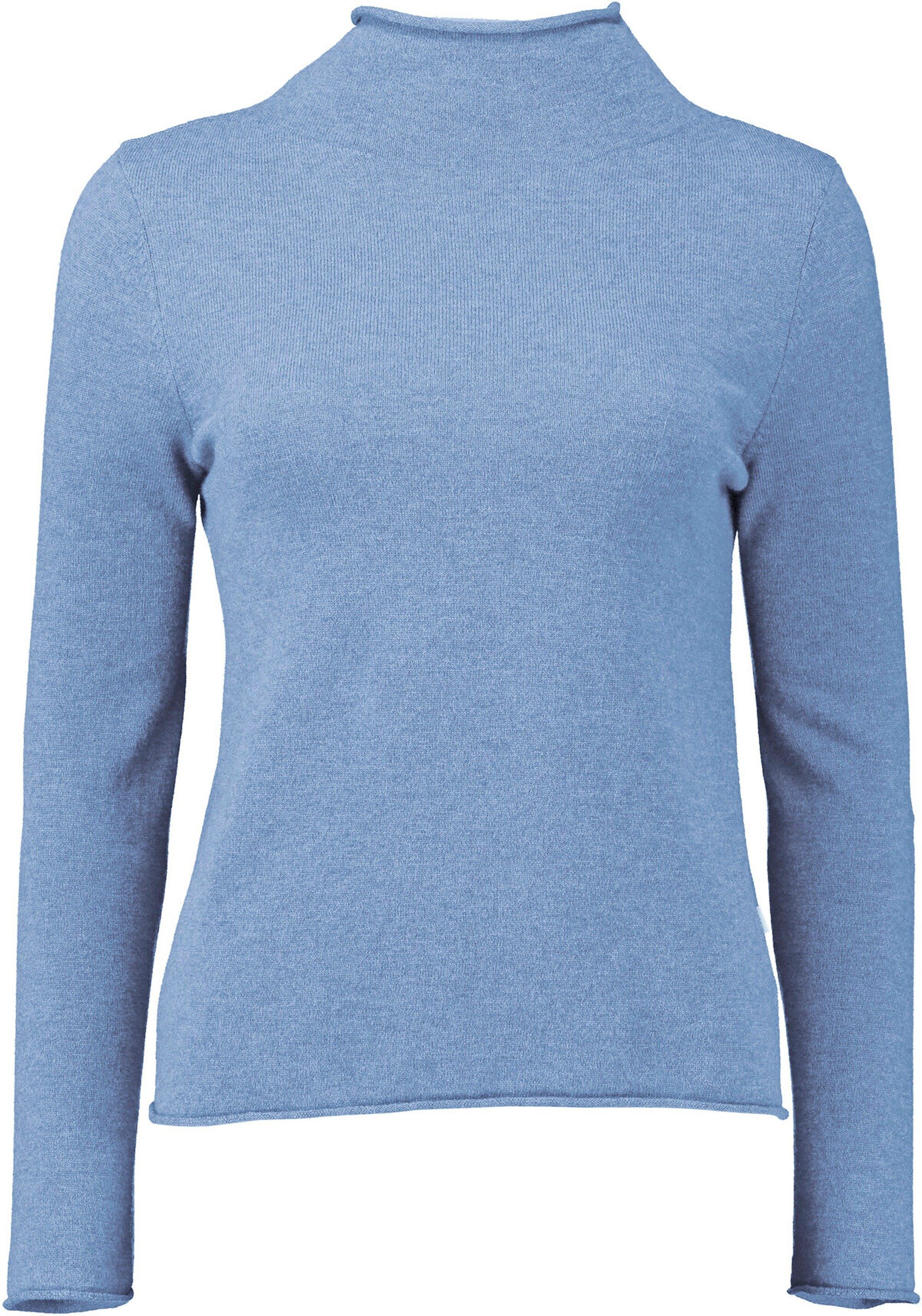 MAERZ Muenchen Stehkragenpullover MAERZ Stehkragen-Pullover hellblau