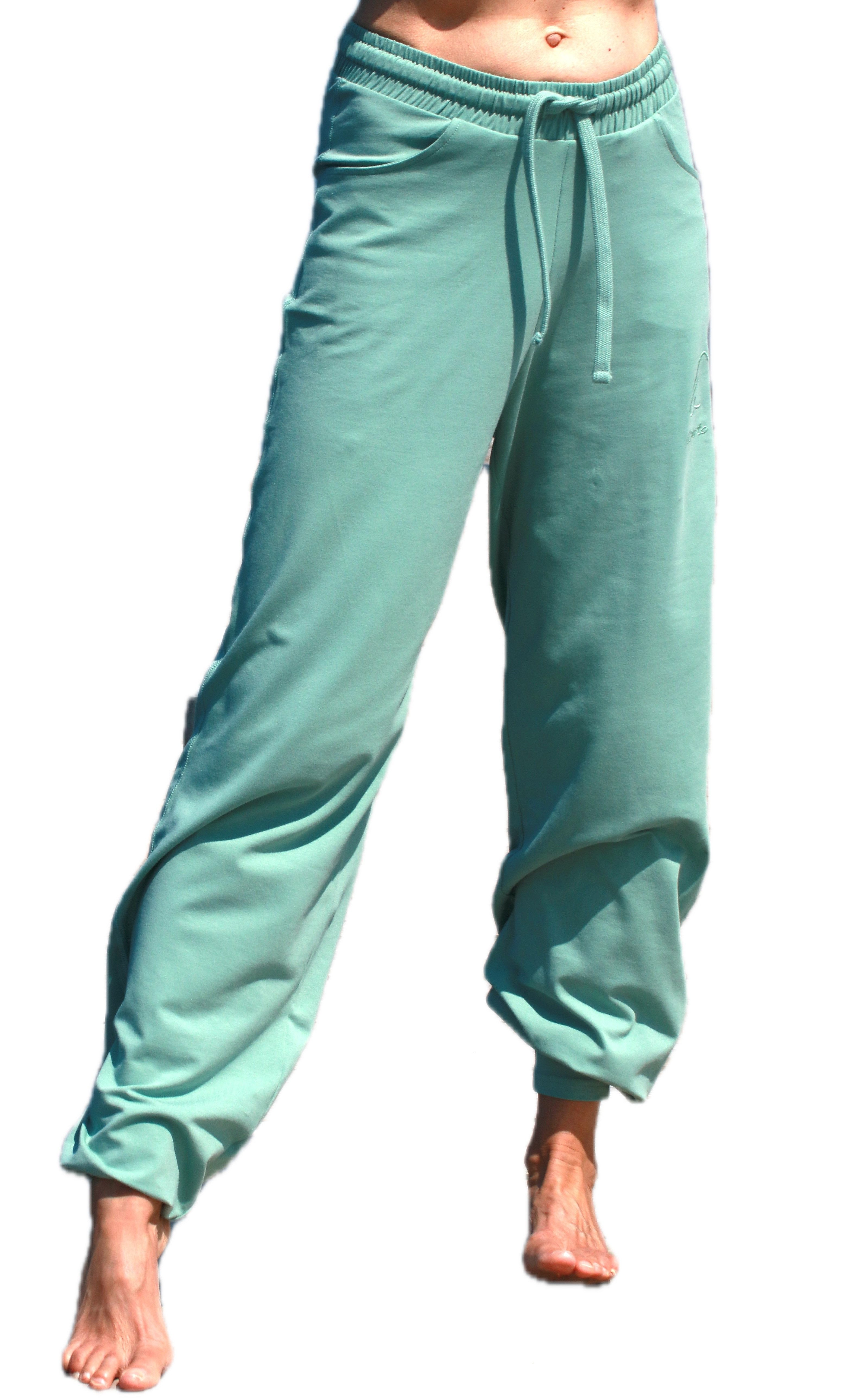 ESPARTO Yogahose Yoga- und Sporthose Sitaara unisex (mit Kordel im Bund) Bindegürtel / -kordel