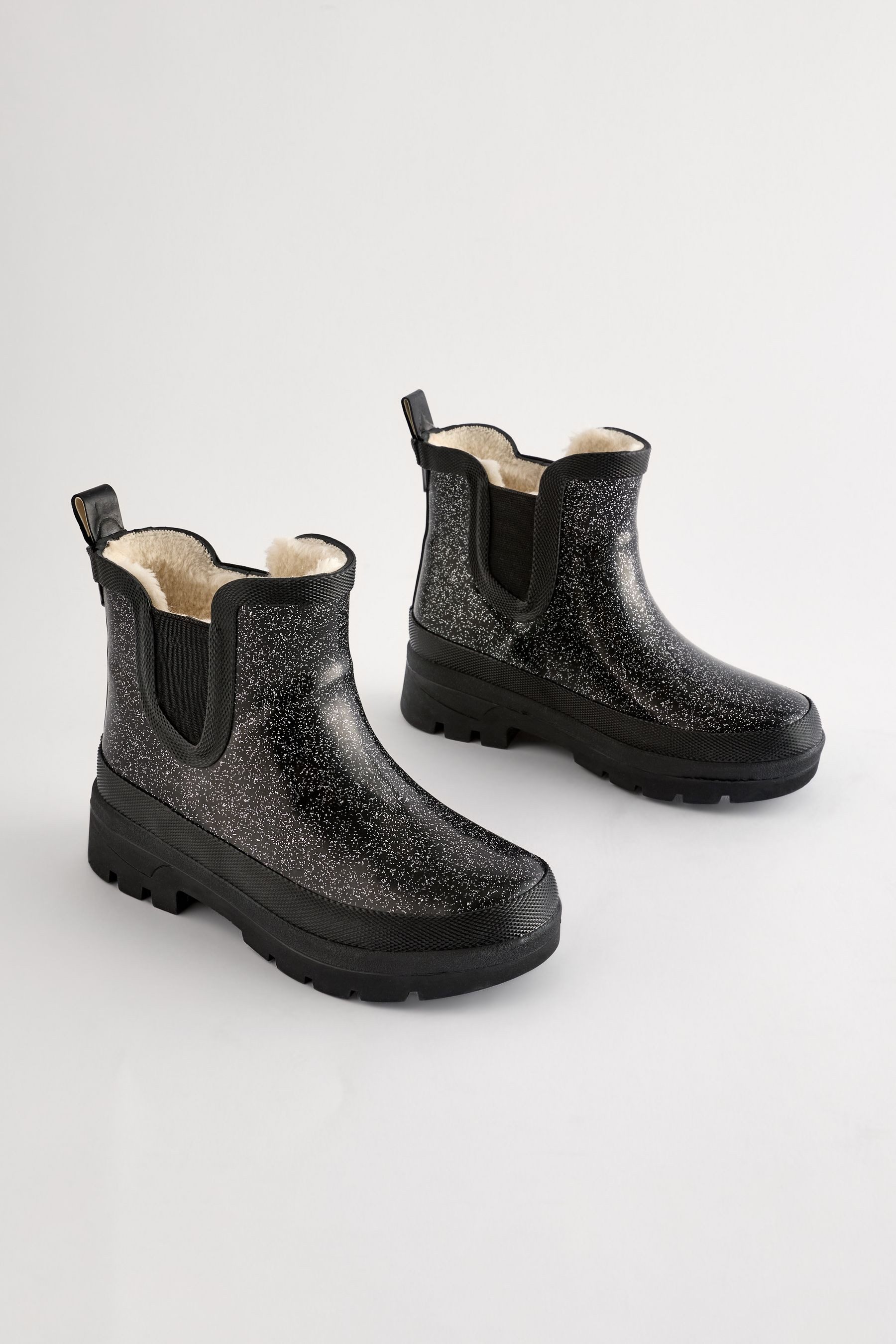 Next Warm gefütterte Chelsea-Gummistiefel Gummistiefel (1-tlg) günstig online kaufen