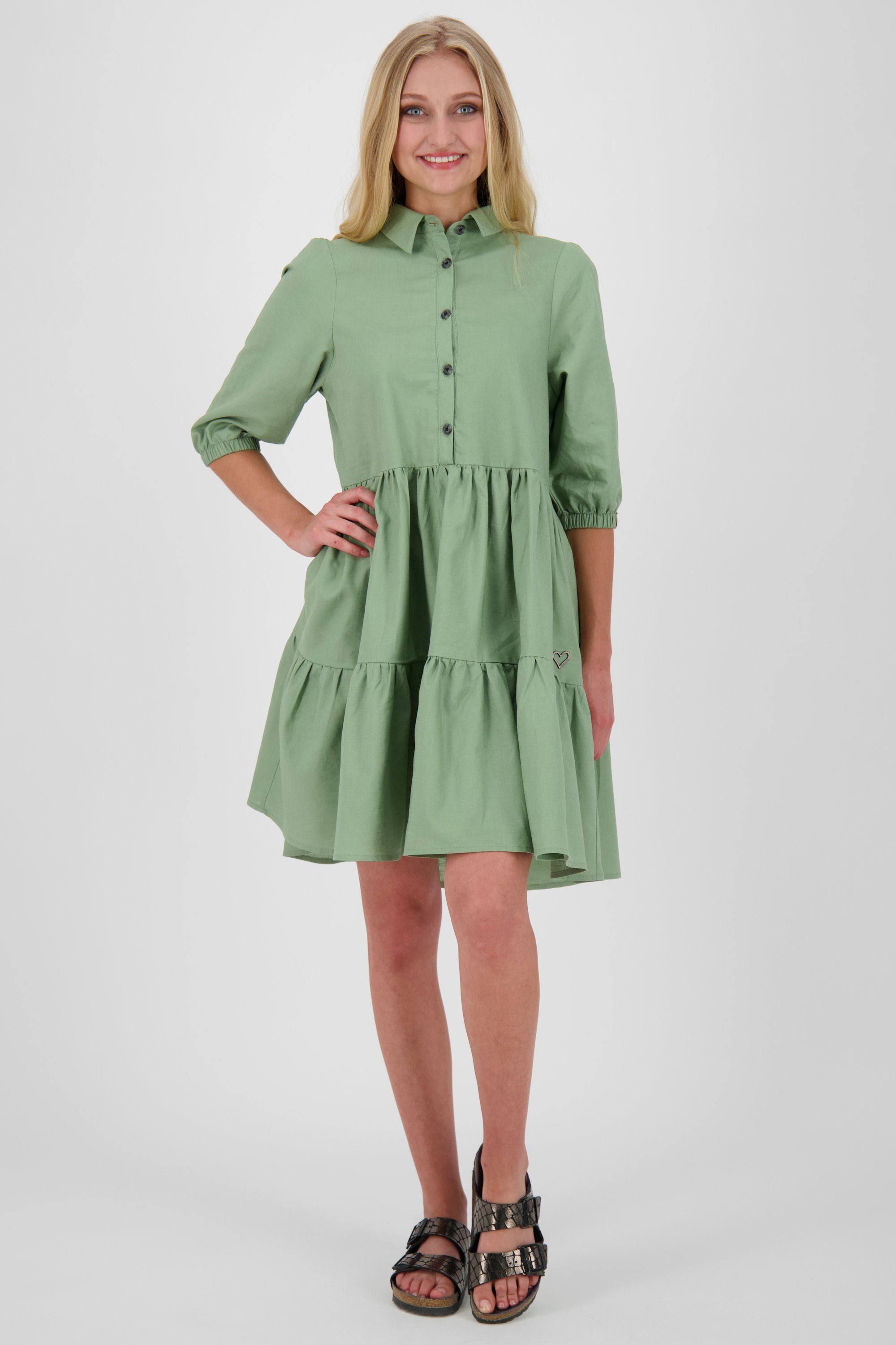 Alife & Kickin Blusenkleid Damen SalomeAK D Sommerkleid, Kleid