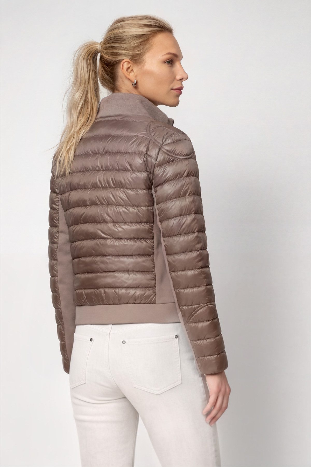 Monari Steppjacke Jacke Stepp + Neopren Regular fit mit Stehkragen