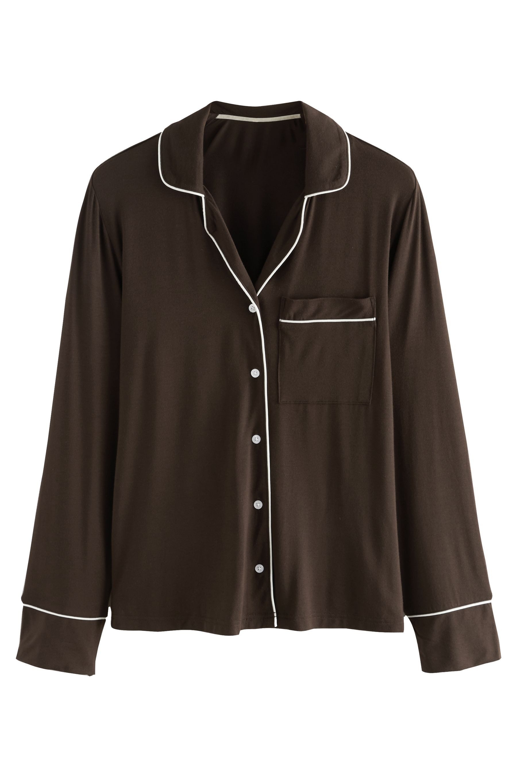 LAURA ASHLEY Pyjama Laura Ashley Pyjama mit Knopfleiste aus Modal (2 tlg) – Bild 5 von 5