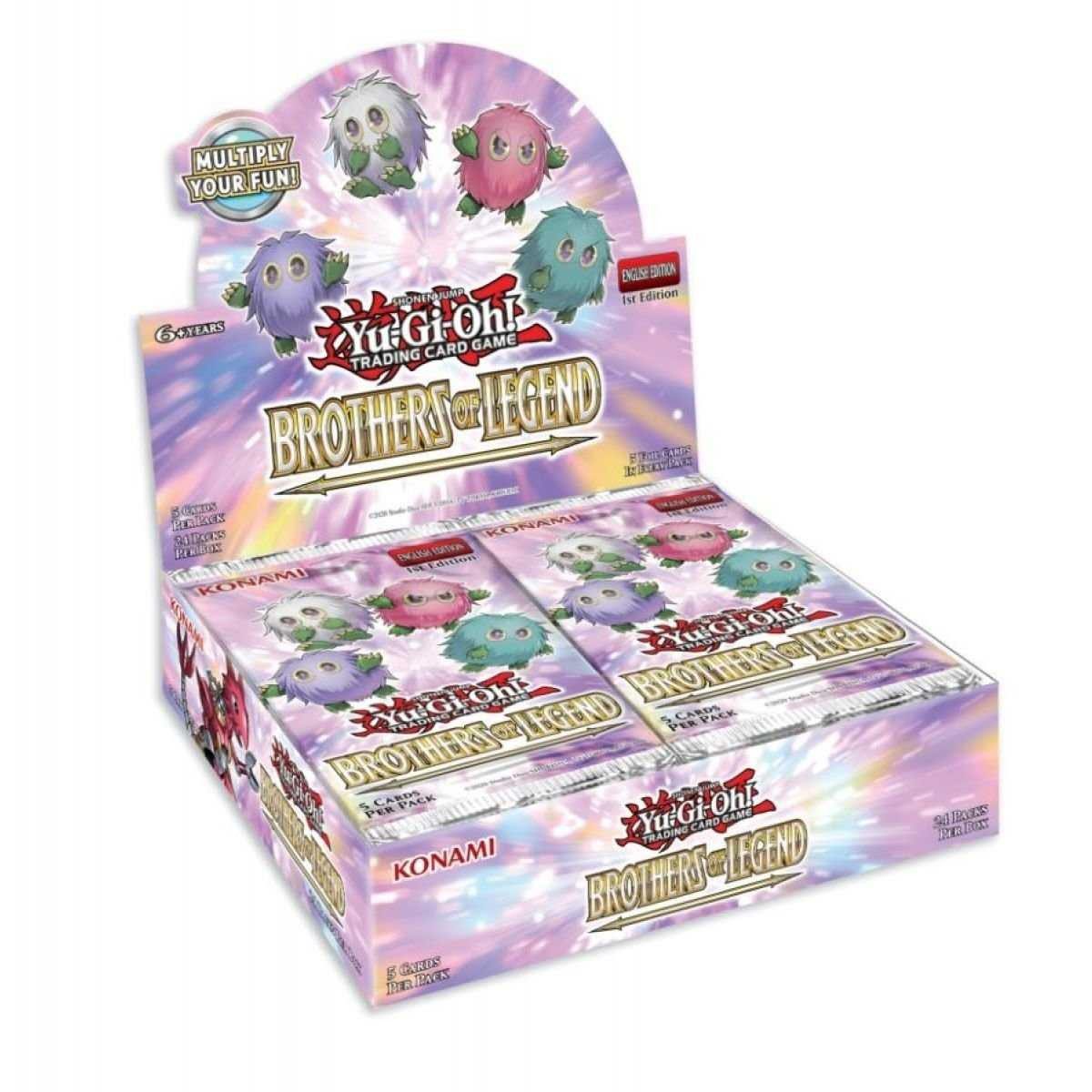 Konami Spiel Yu-Gi-Oh! 24 Booster Display - Brothers of Legend - 1. Edition English