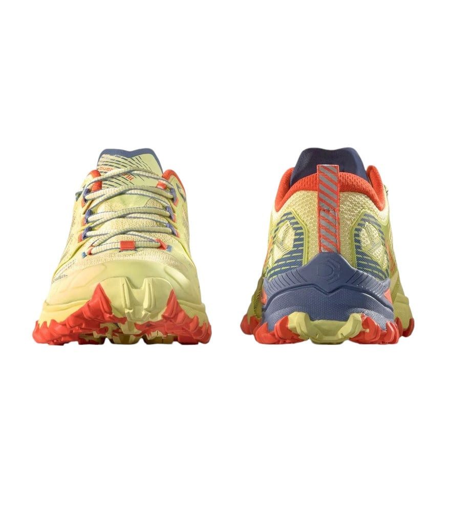 La Sportiva Trail-Laufschuhe Bushido III GTX (wasserdicht) gelb/blau/orange Damen Wanderschuh