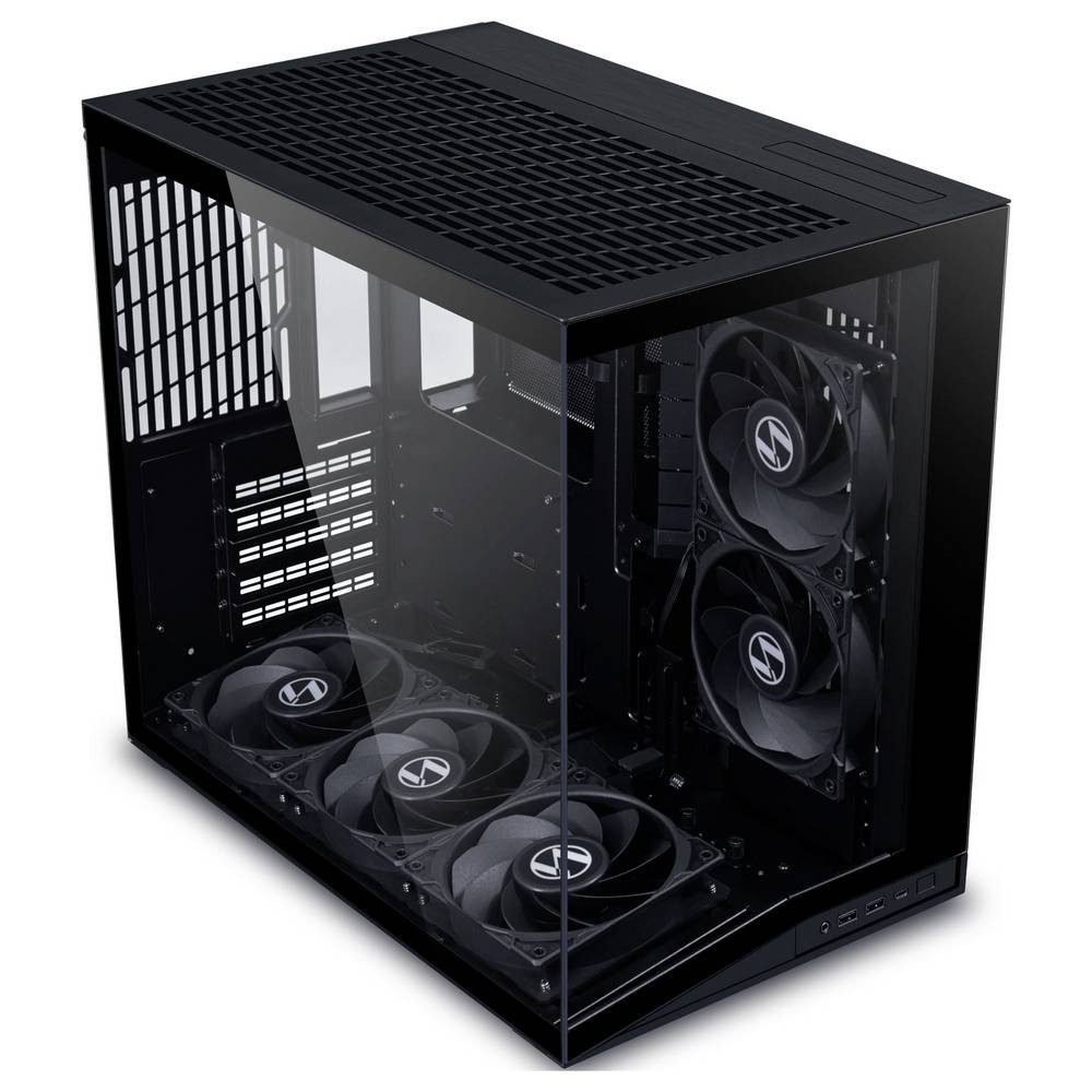 Lian Li PC-Gehäuse O11 Dynamic Mini V2 Flow Mini-Tower Gehäuse, PC-Gehäuse