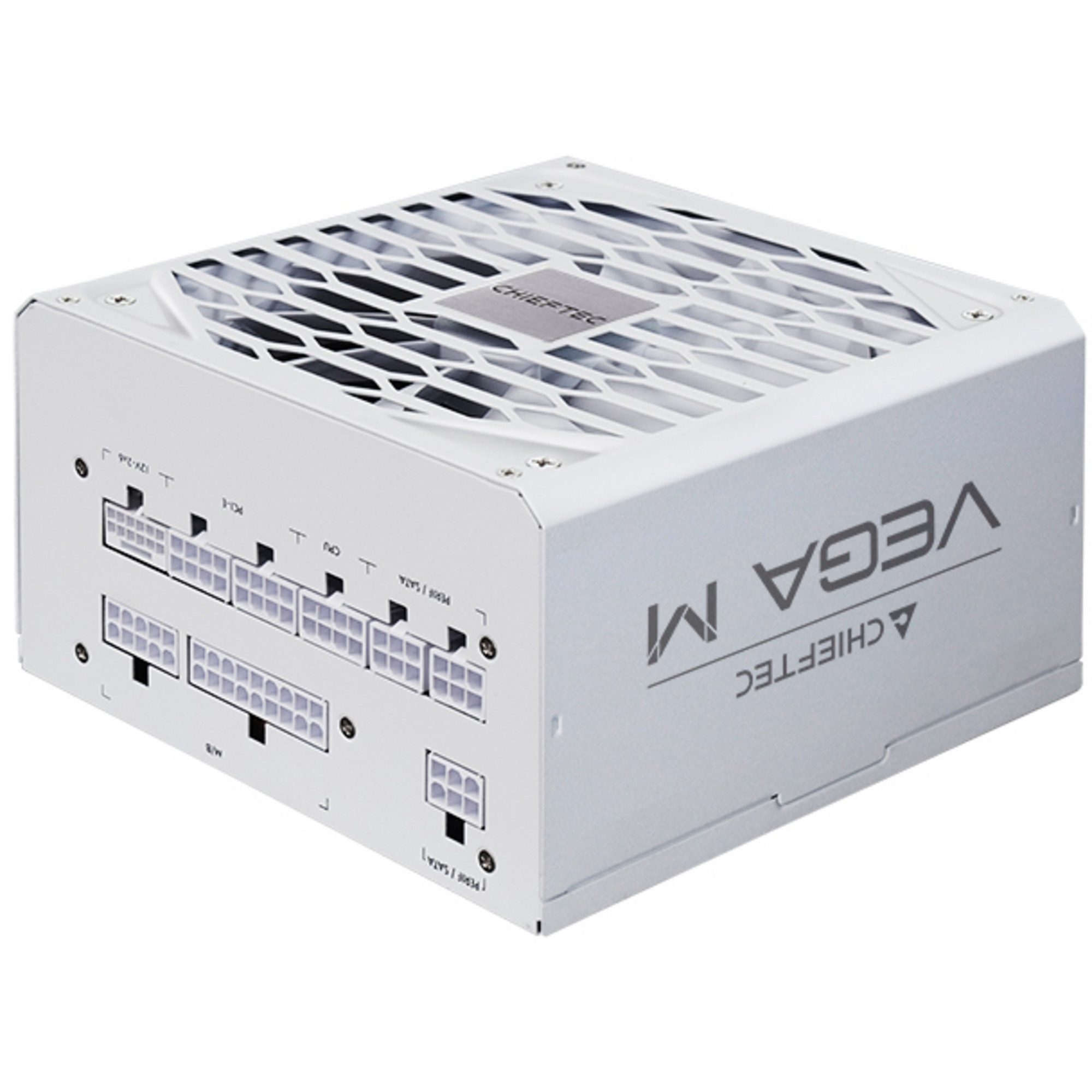 Chieftec Chieftec Vega M 750W White, PC-Netzteil, (1x 12 PC-Netzteil (80 PLUS Gold)
