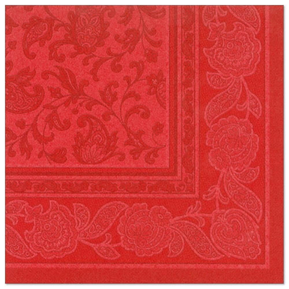 PAPSTAR GmbH Papierserviette 50 Servietten "ROYAL Collection" 1/4-Falz 40 cm x 40 cm "Ornaments"