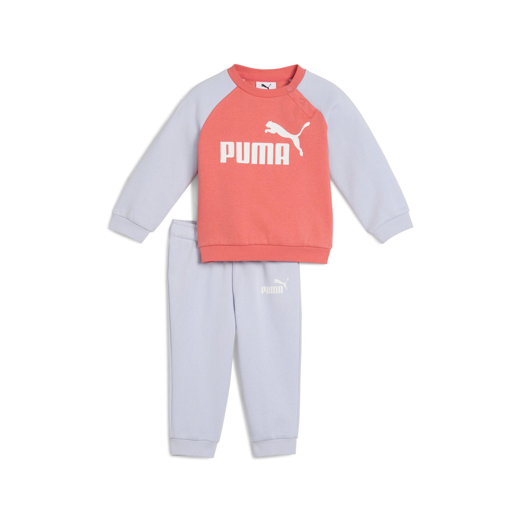 PUMA Jogginganzug Minicats Essentials Raglan Crew Set Kinder