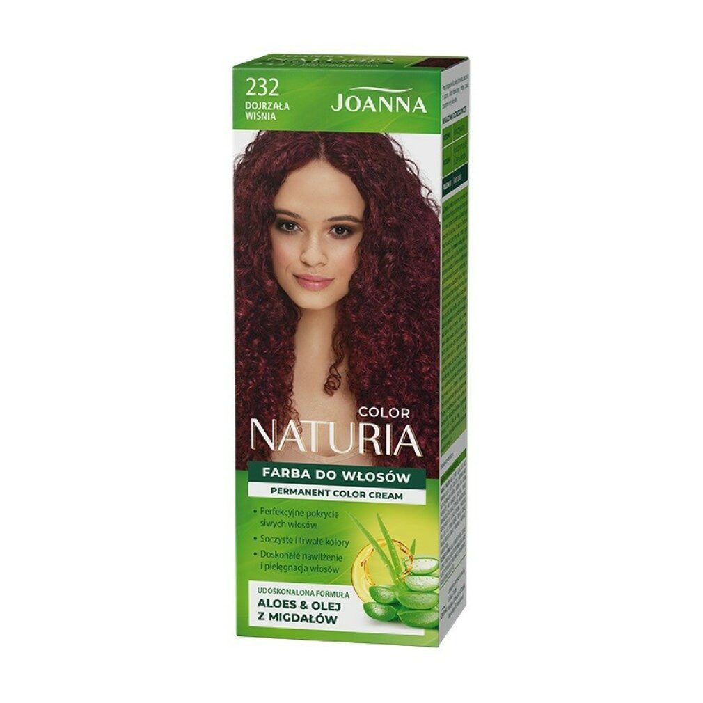 Joanna Mascara Joanna Naturia Color Haarfärbemittel Nr. 232 - reife Kirsche 150g