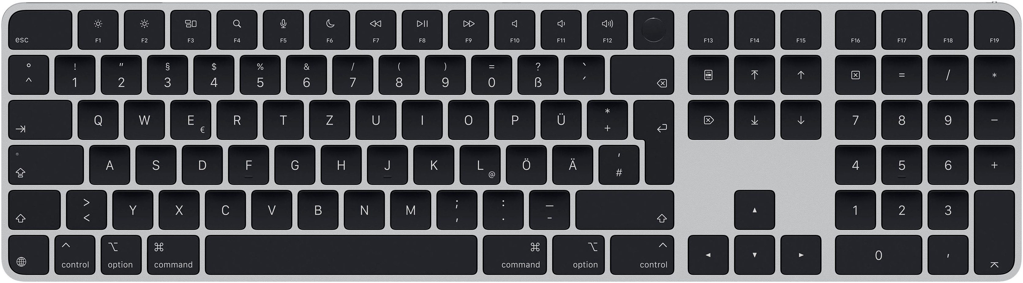 Magic Keyboard mit Touch ID und Ziffernblock Apple-Tastatur