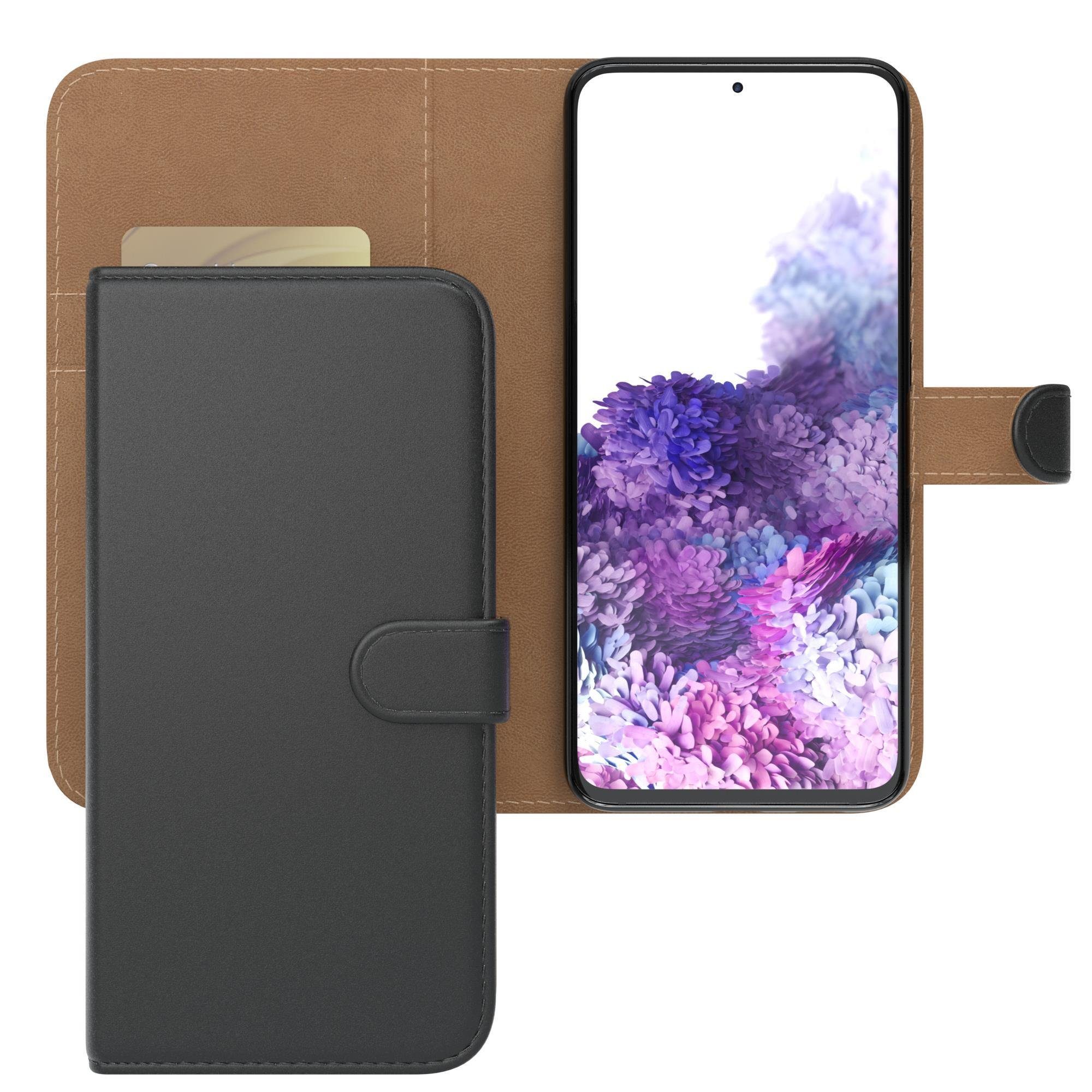 EAZY CASE Handyhülle Bookstyle Farbig für Samsung Galaxy S20, Schutzhülle mit Standfunktion Kartenfach Handytasche aufklappbar Etui