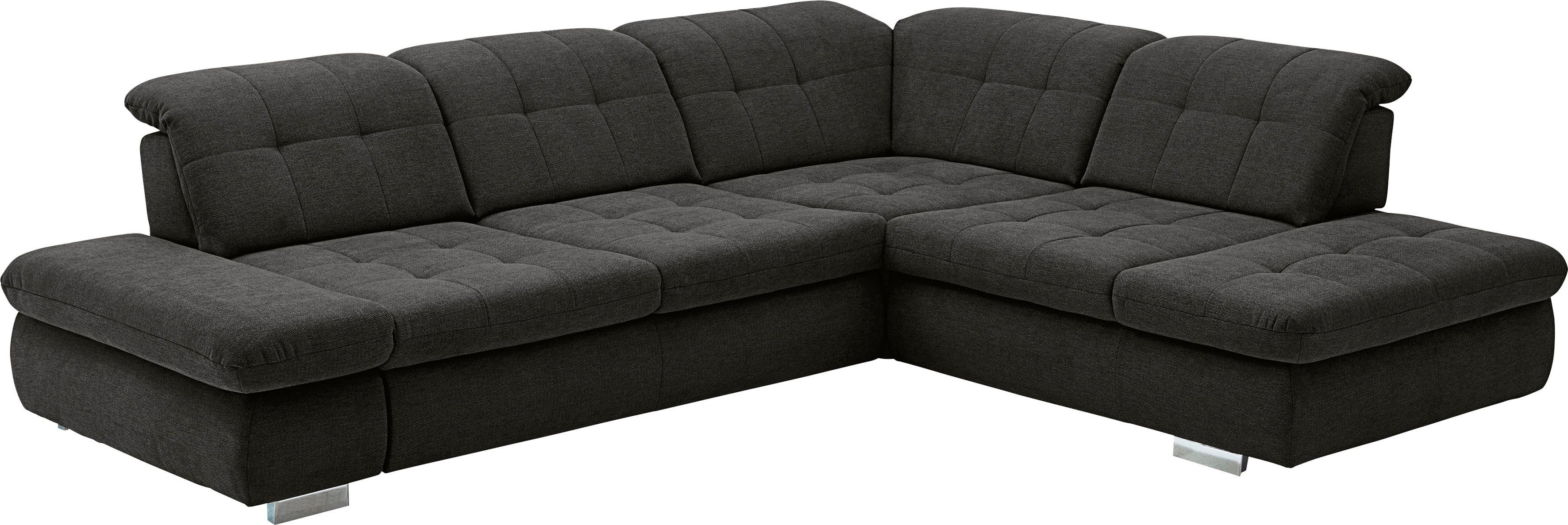 Die PlanBar Ecksofa "MP-IN17004 L-Form" wahlweise mit Bettfunktion, Sitztie günstig online kaufen