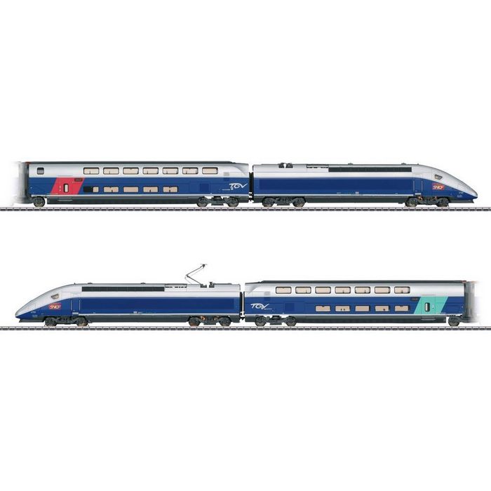Märklin Elektrolokomotive Hochgeschwindigkeitszug TGV Euroduplex der SNCF