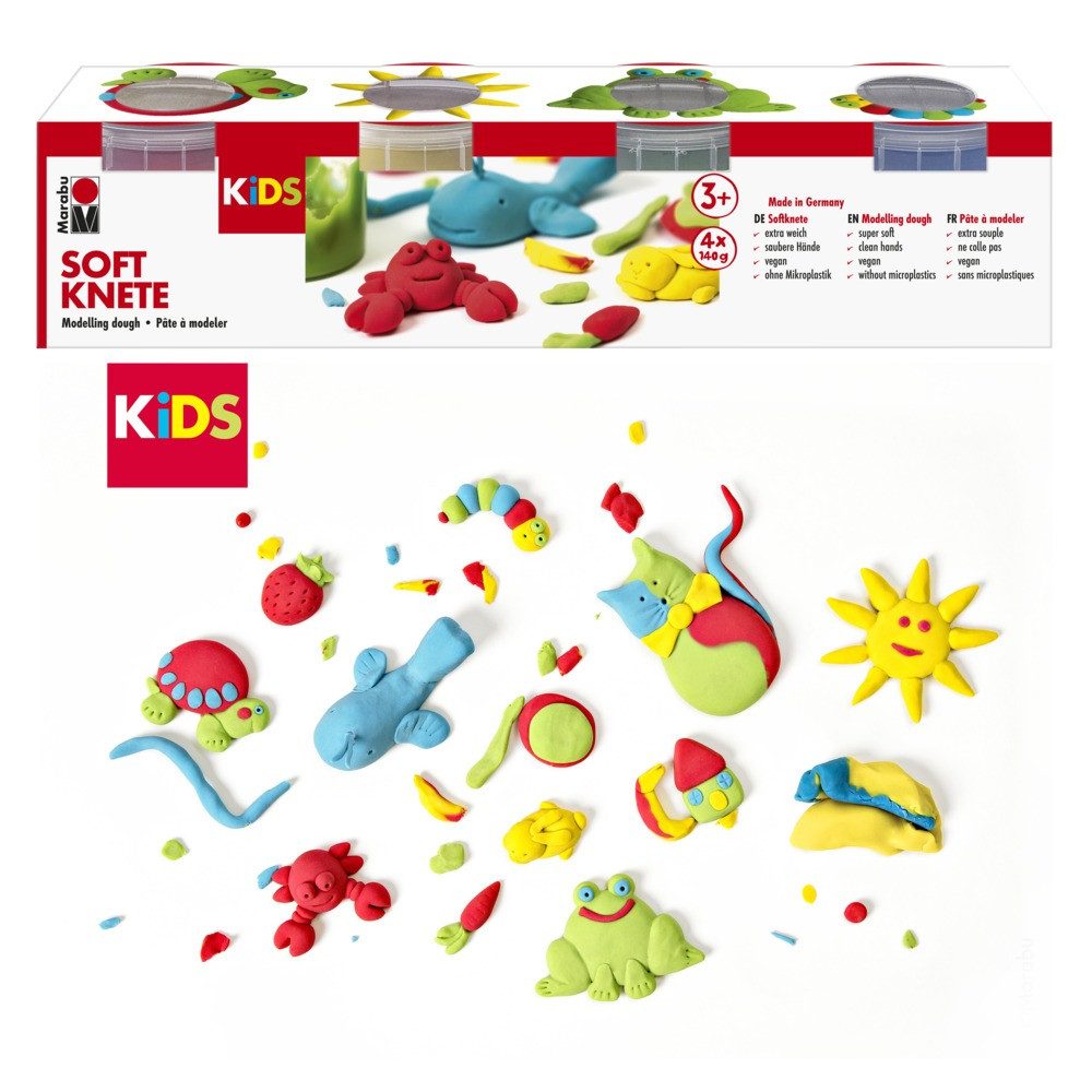 Marabu Knete Marabu KiDS Knete 4x140g