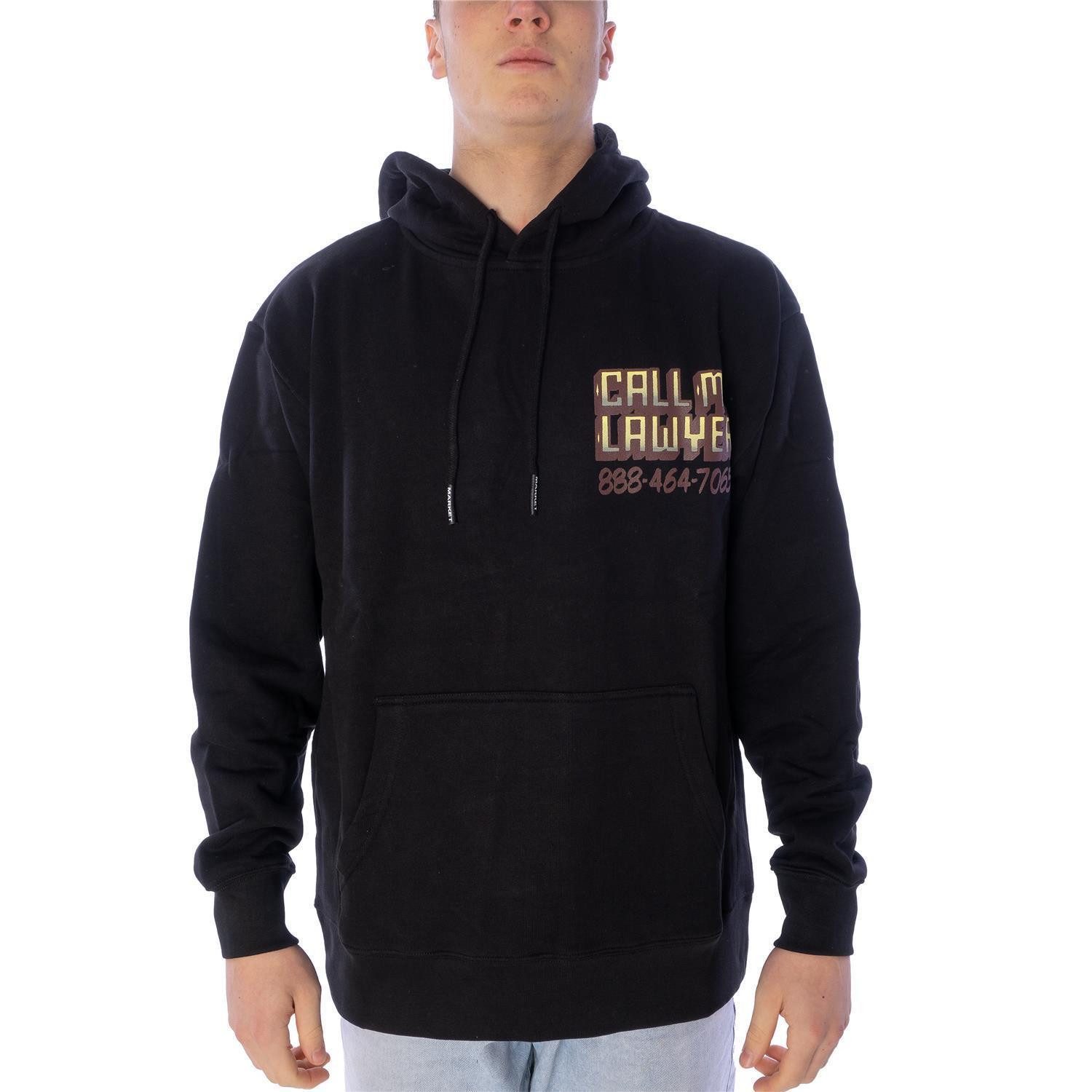 Market Hoodie Hoodie Market Call My Lawyer Sign (1-tlg) Großer "Market" Logo-Print auf der Rückseite