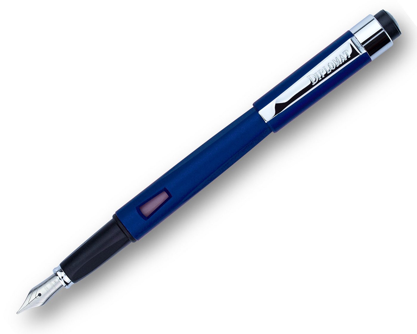 Thumbnail - DIPLOMAT Füllhalter Diplomat Magnum Indigo Blau mit Schreibtinte Tintenkonverter Stärke M, (Spar-Set mit Tintenkonverter...