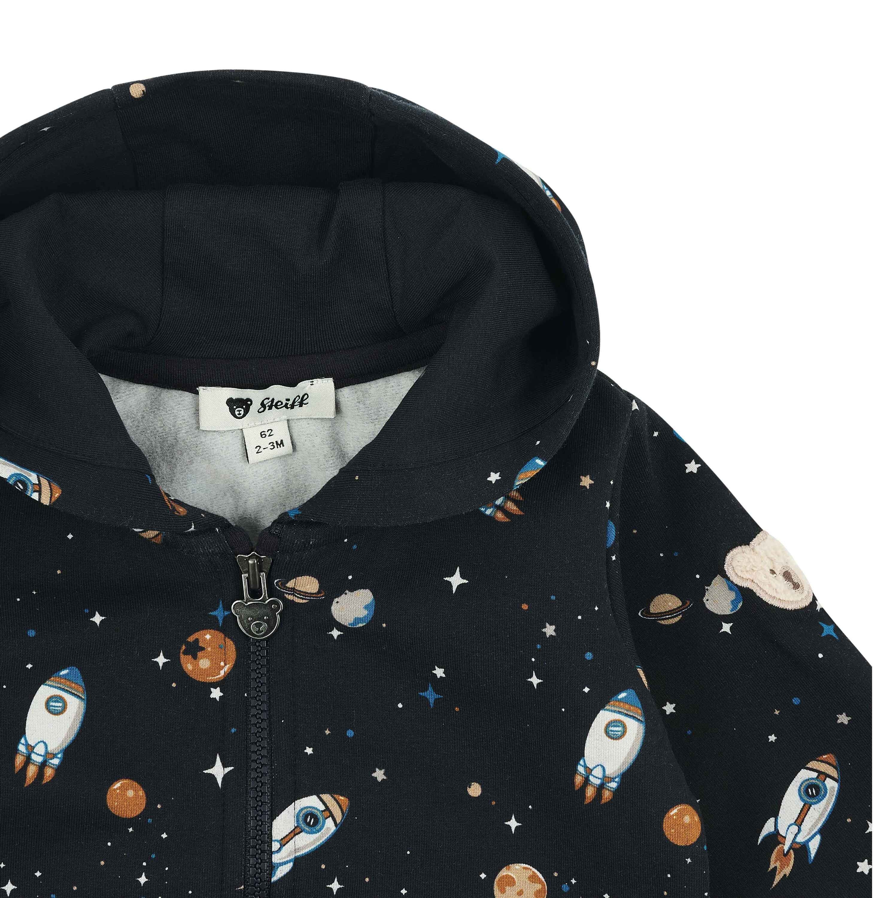 Steiff Strickjacke Sweatjacke Off to the Moon