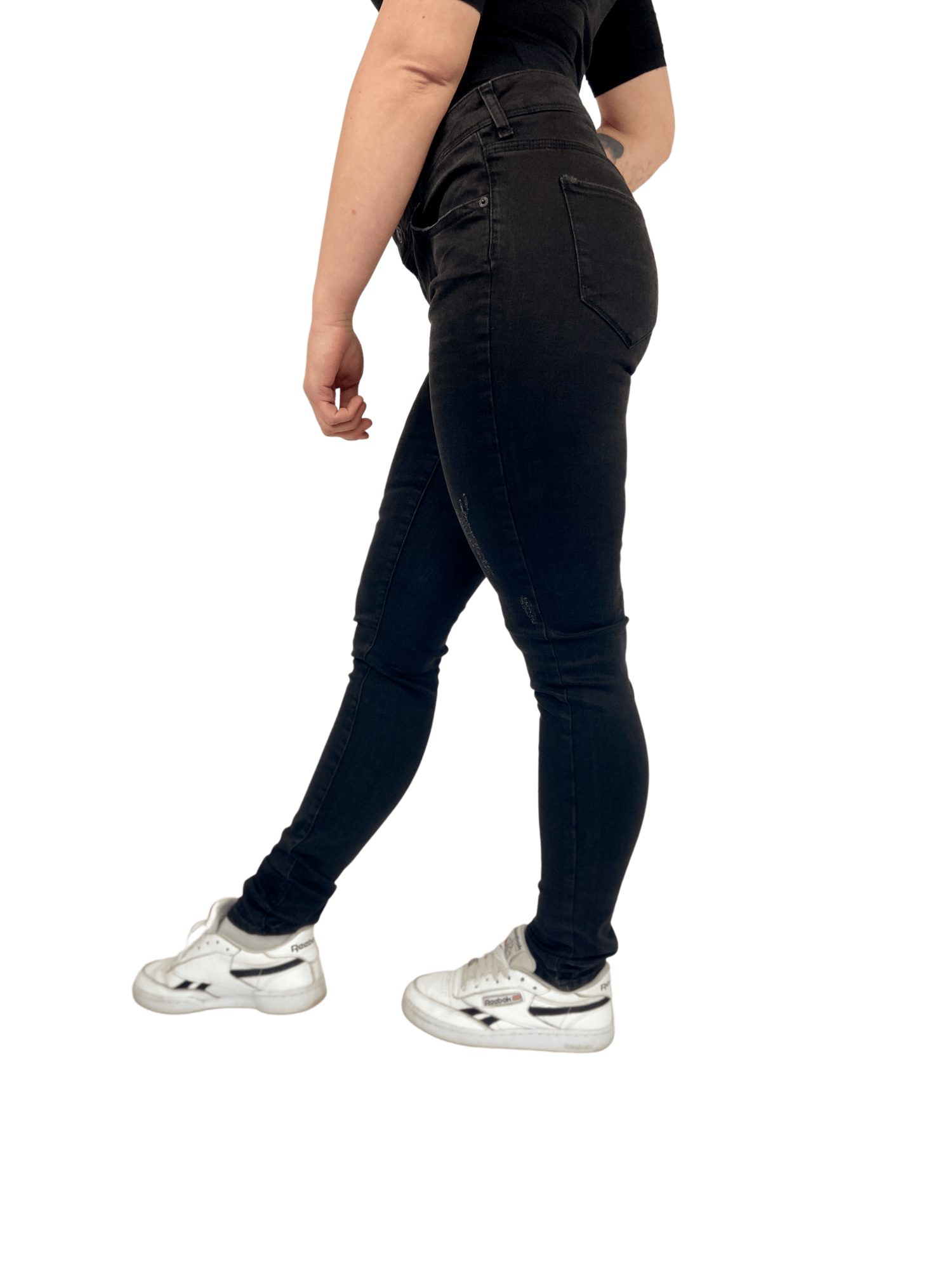 Vero Damen Slim-fit-Jeans Vero Slim Moda Moda Jeans Destroyed