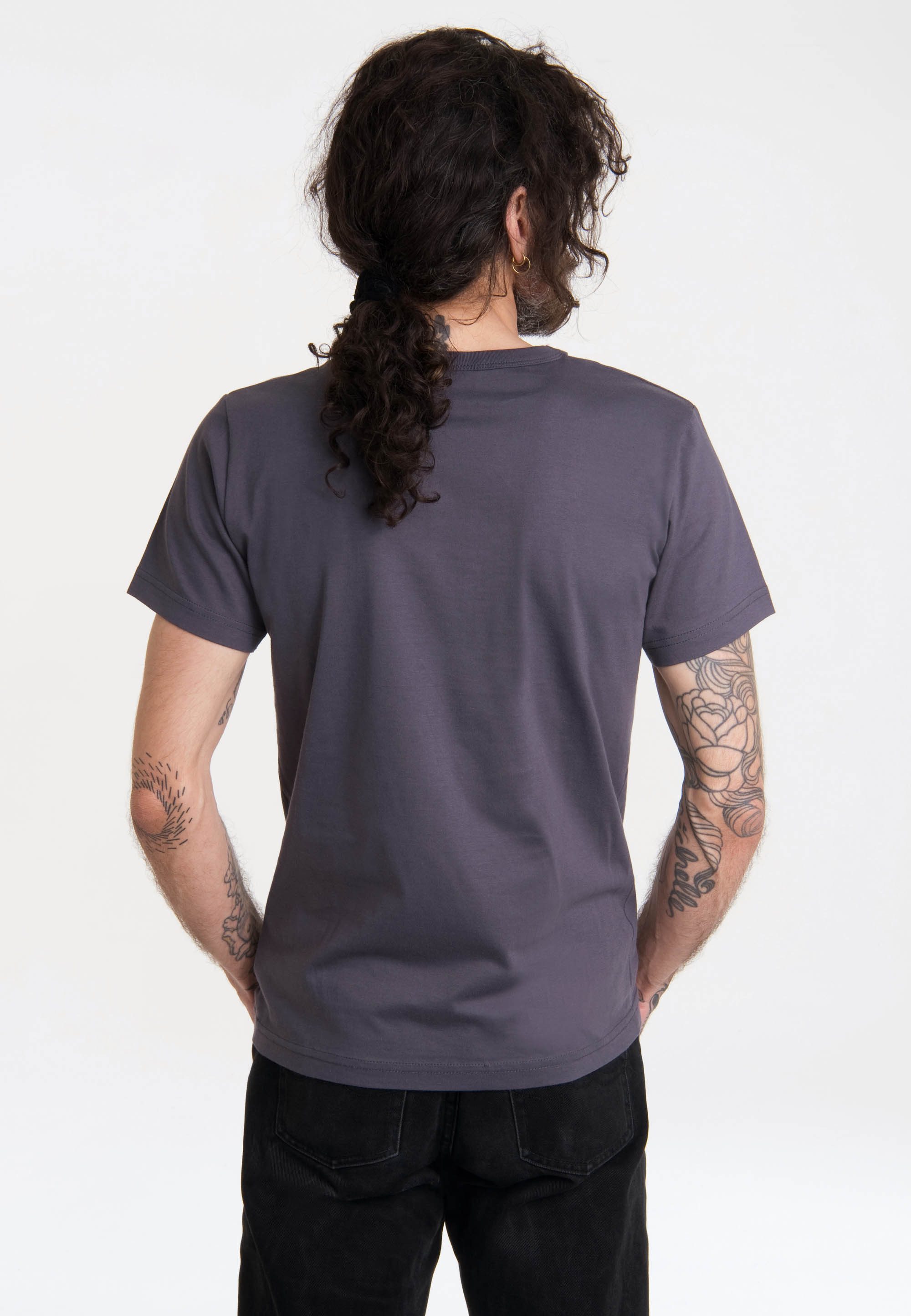 LOGOSHIRT T-Shirt Peanuts - Snoopy Pilot mit lizenziertem Print